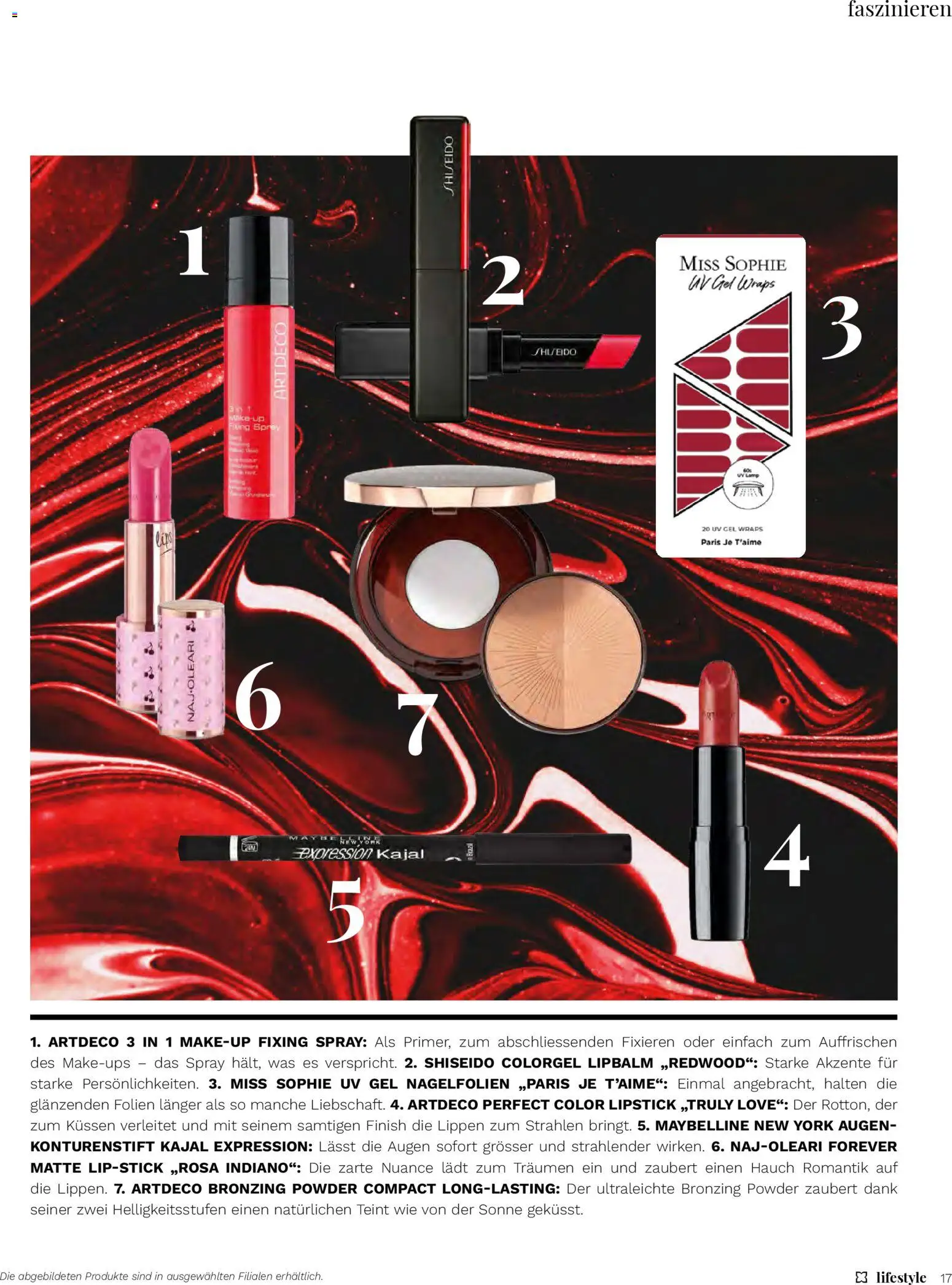 Müller Magazin – gültig ab 15.01.2026 | Seite: 17 | Produkte: Eyeliner, Make-up, Lip Balm, Kajal