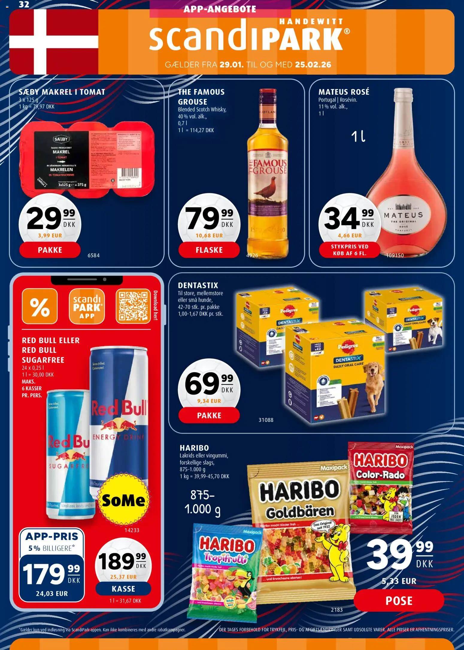 Scandinavian Park tilbudsavis – gyldig fra 29.01.2026 | Side: 38 | Produkter: Lakrids, Makrel