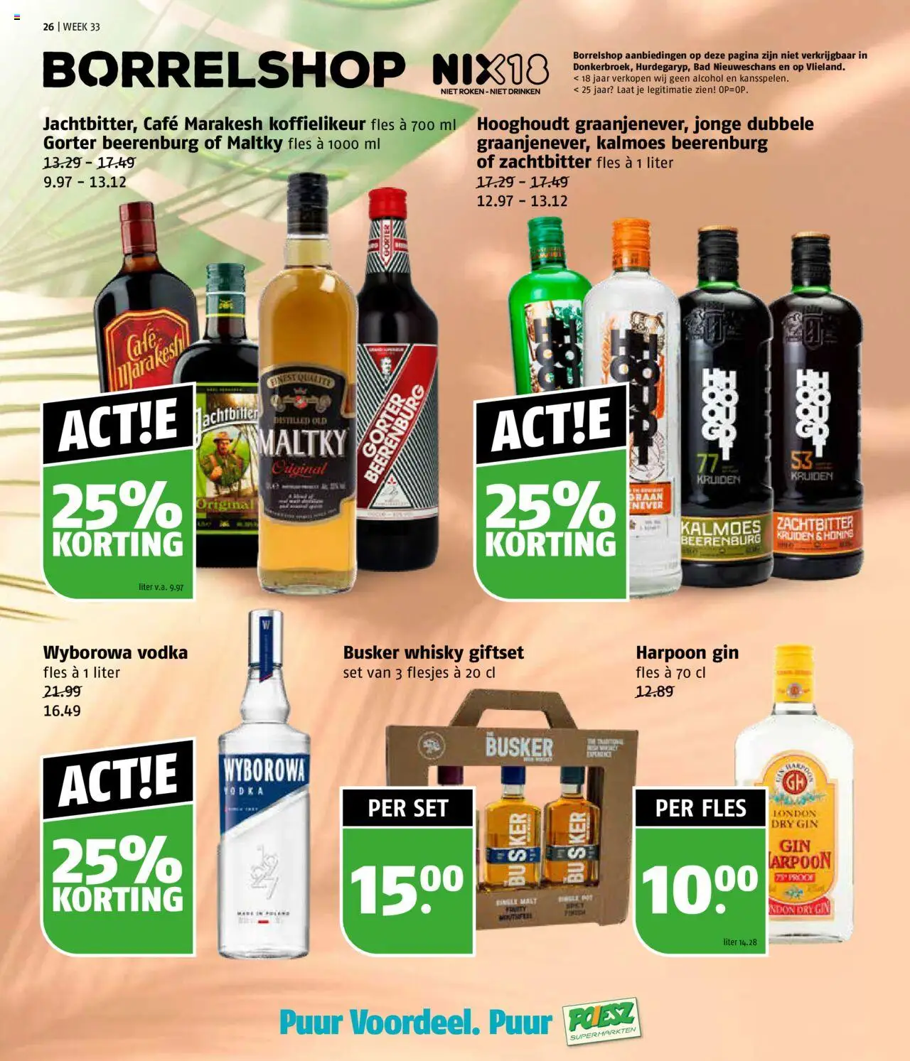  | Pagina: 26 | Producten: Gin, Fles, Whisky, Alcohol