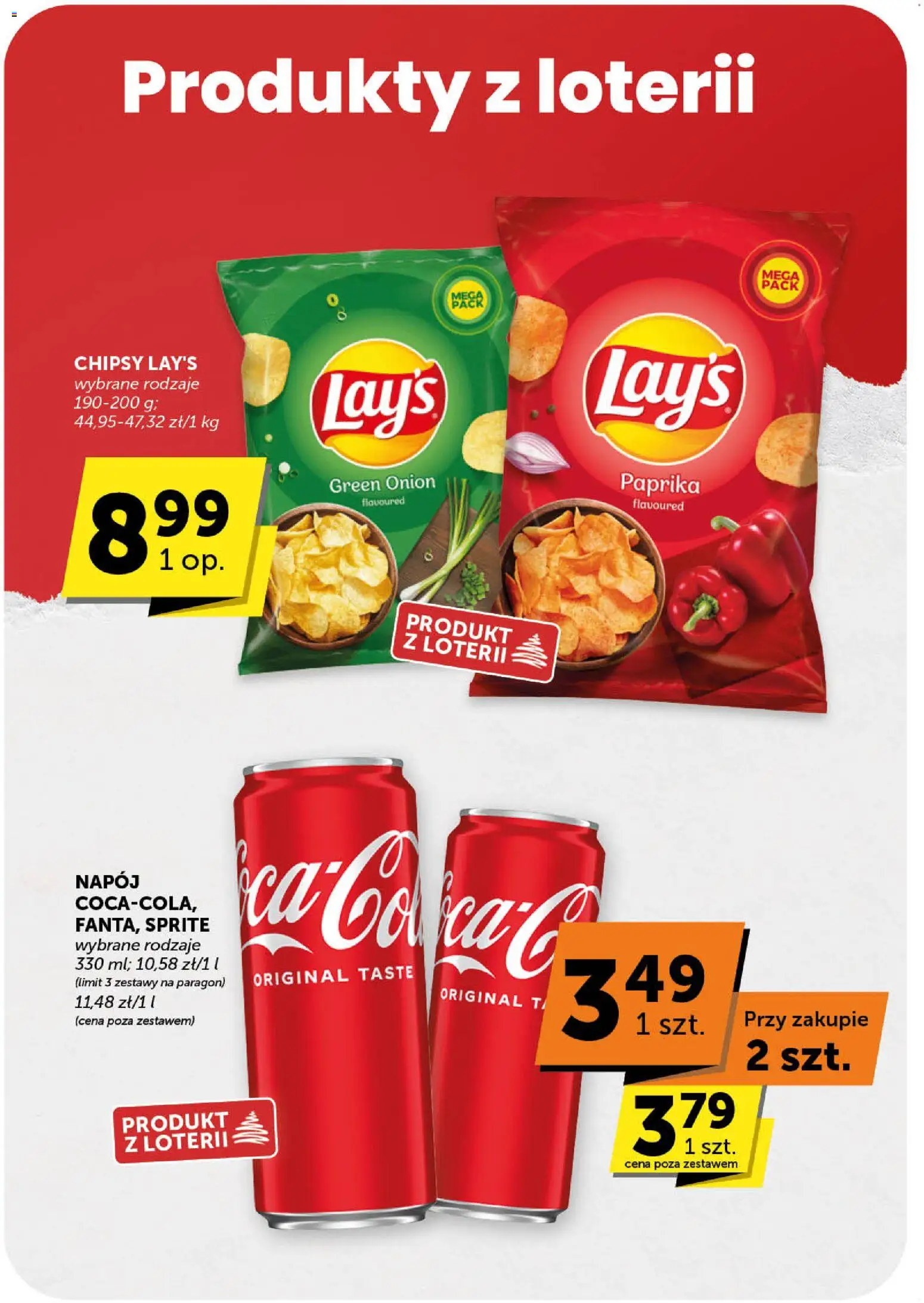 Groszek Gazetka od 27.11.2025 | Strona: 13 | Produkty: Chipsy, Sprite