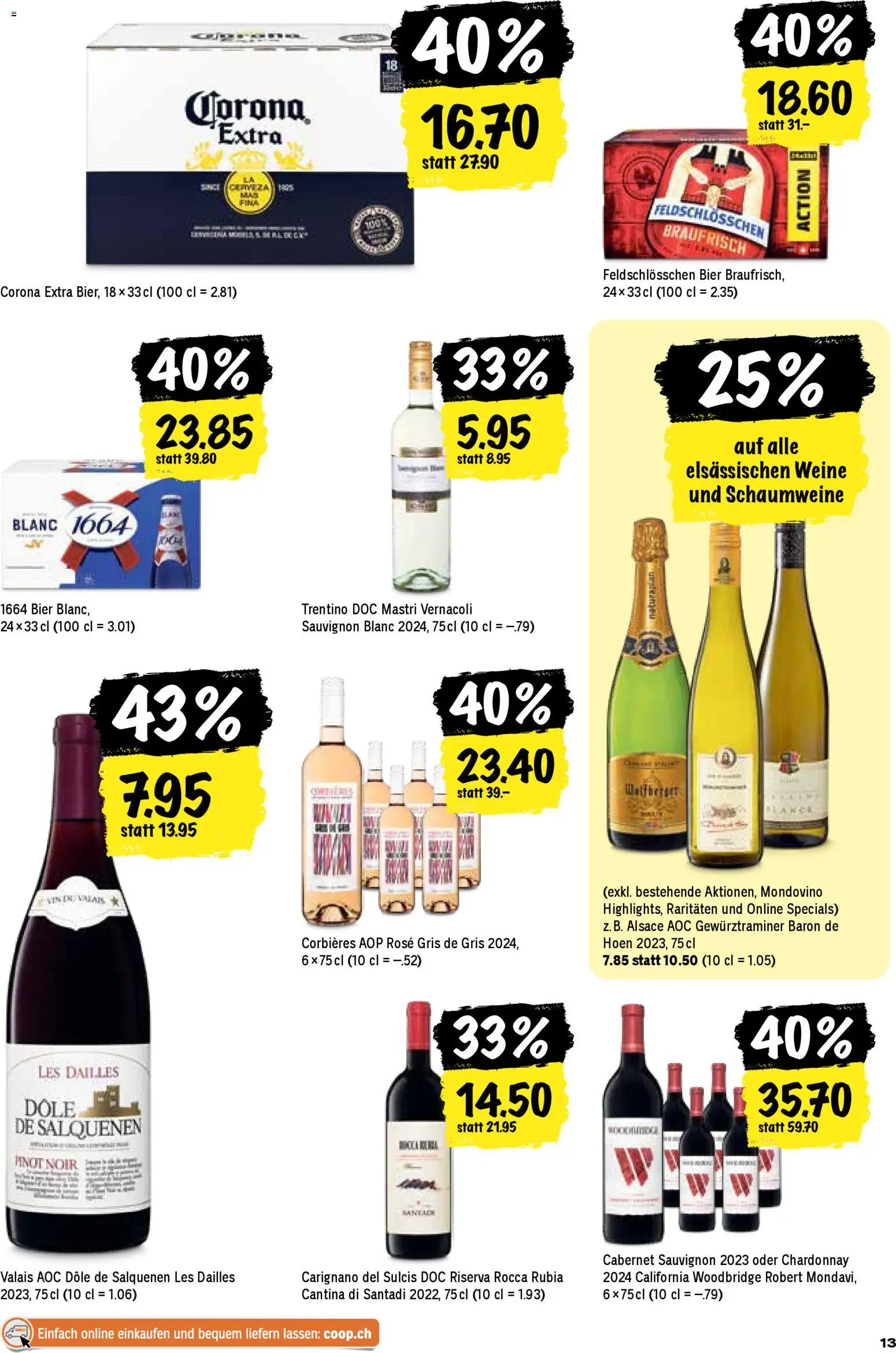 Coop Aktionen – gültig ab 15.01.2026 | Seite: 13 | Produkte: Bier