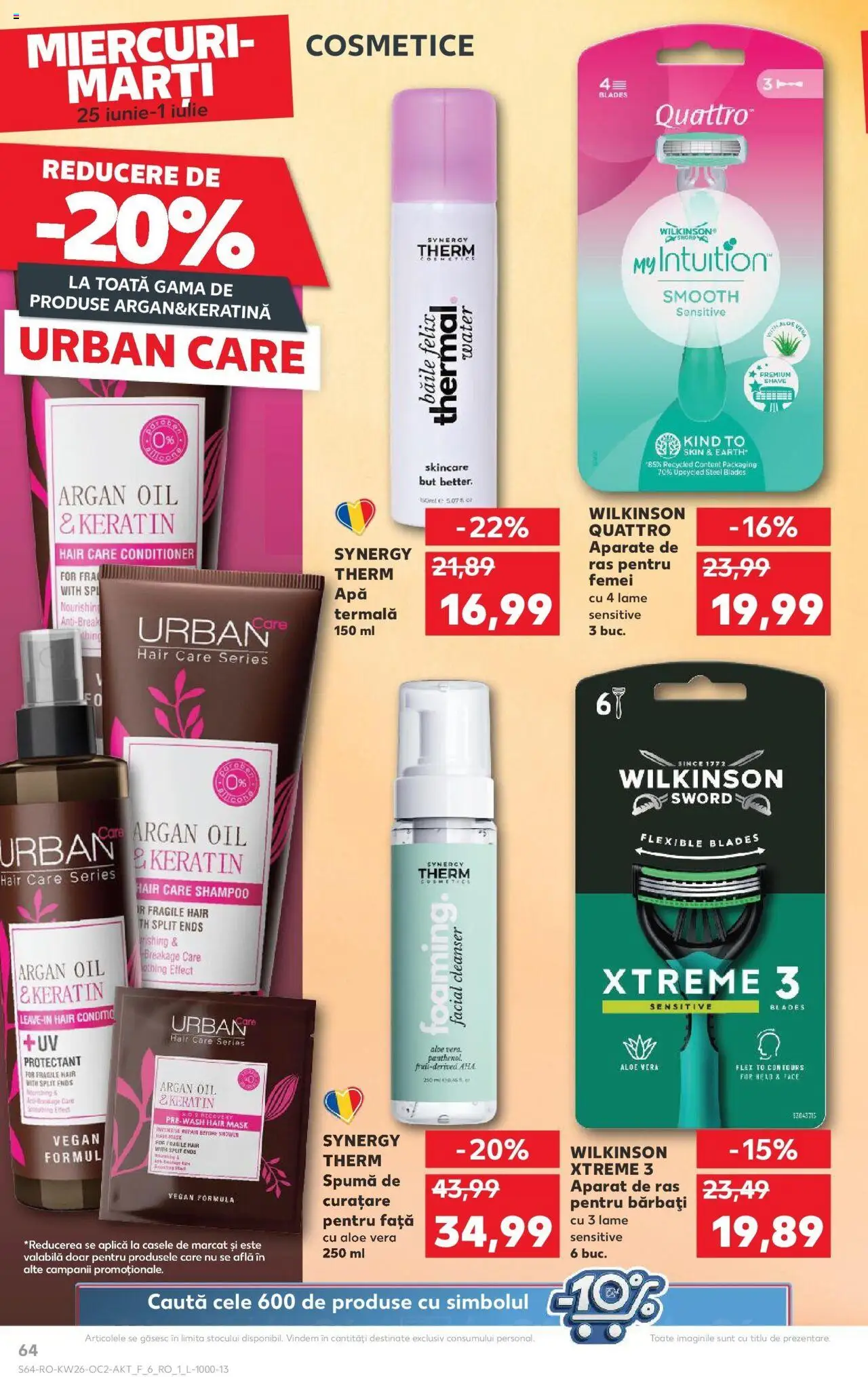 Catalog Kaufland - Bucureşti – valabil de la 25.06.2025 | Pagină: 64 | Produse: Aparat De Ras, Aloe vera