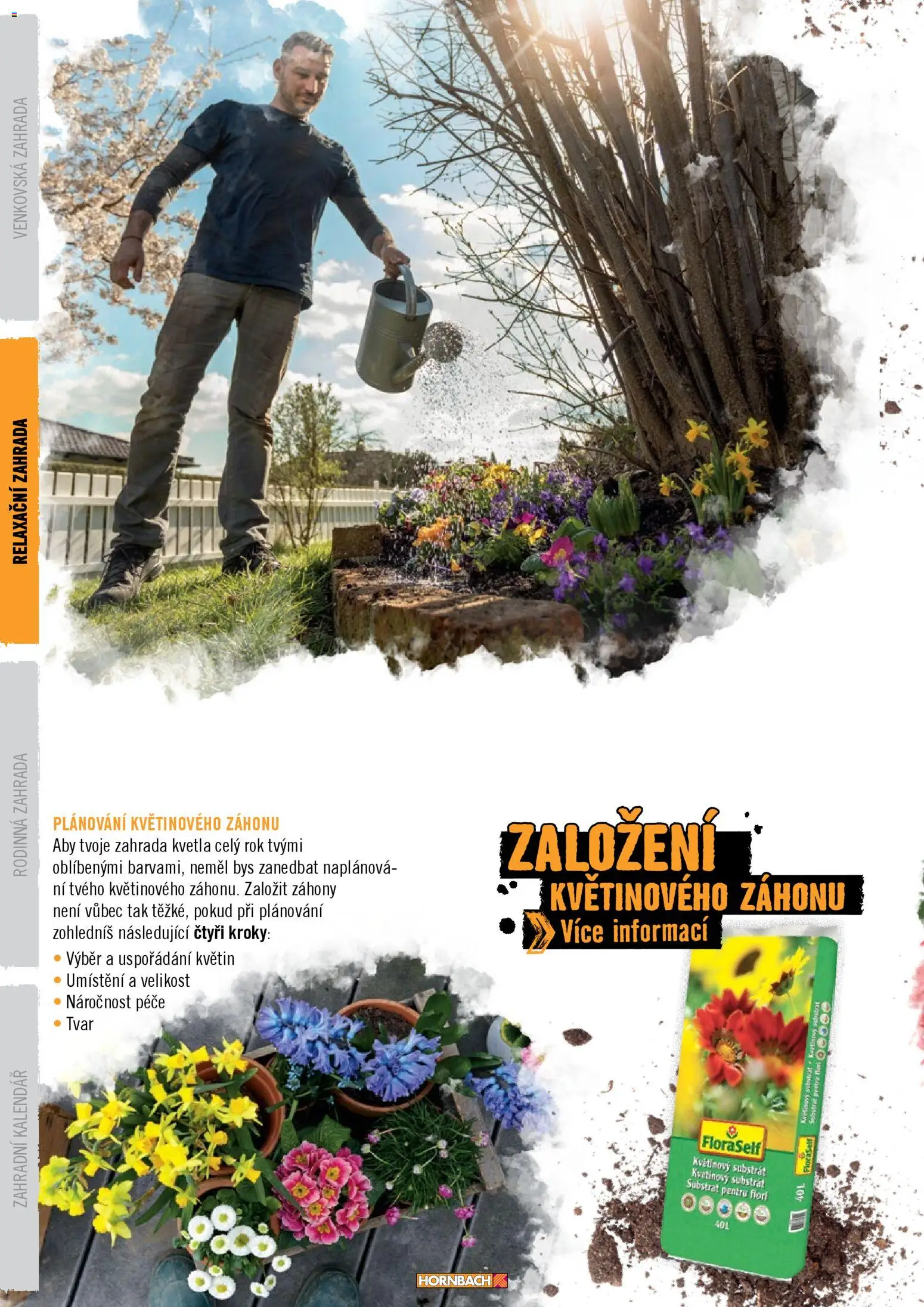HORNBACH leták - Zahrada od 01.01.2026 | Strana: 24 | Produkty: Zahrada, Substrát, Kalendář