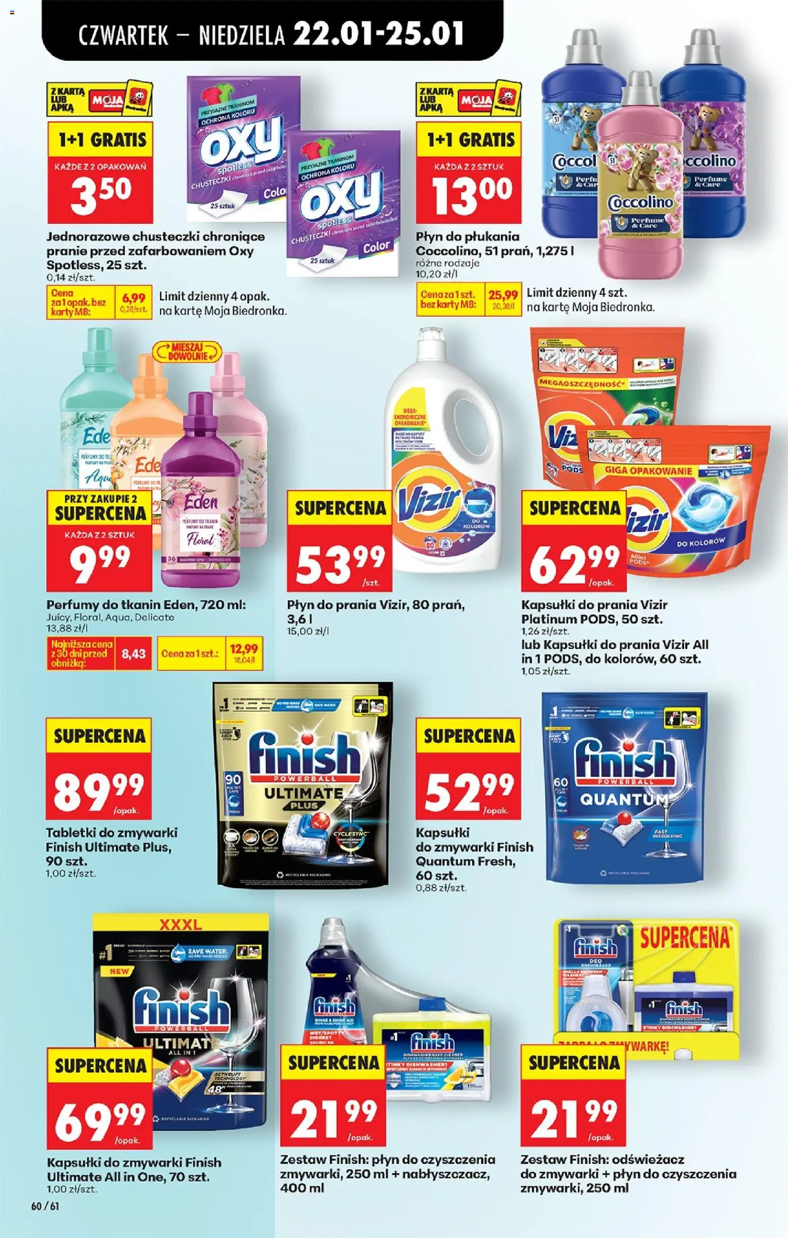 Biedronka gazetka - Oferta w tym tygodniu od 22.01.2026 | Strona: 68 | Produkty: Tampony, Podpaski, Podpaski femina