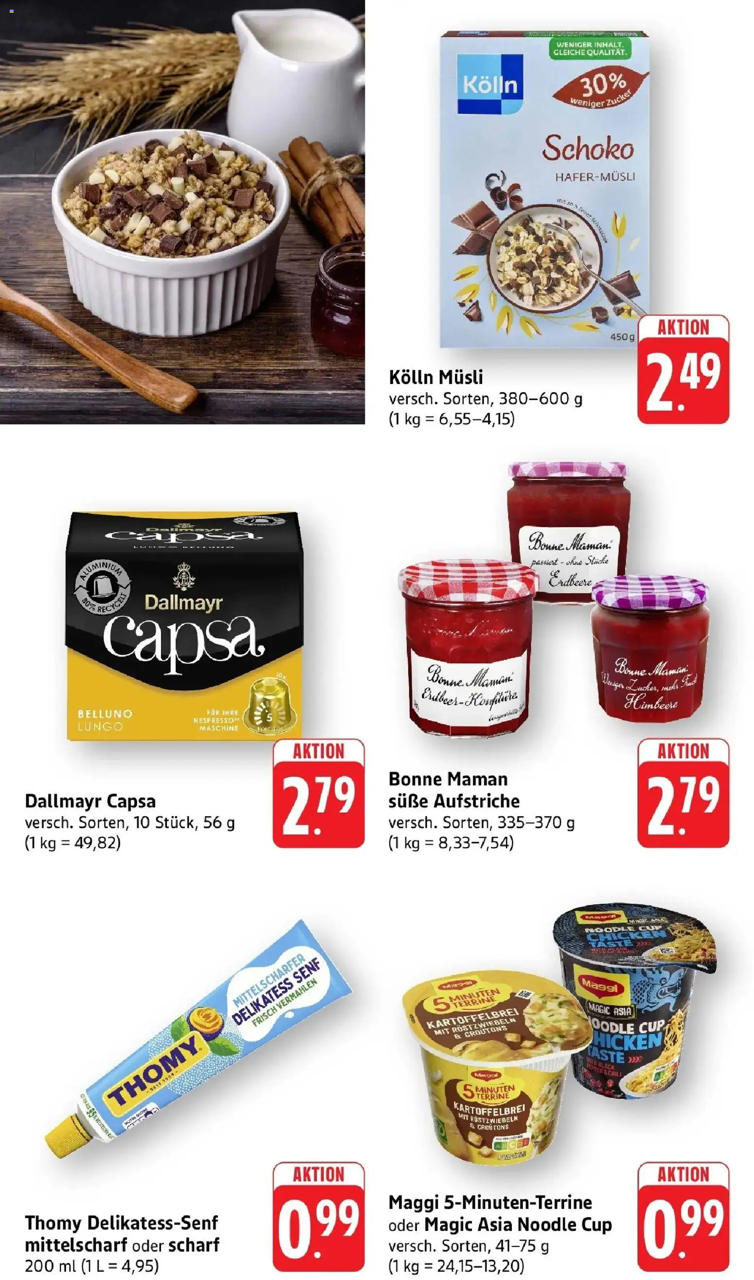 Edeka prospekt Gengenbach	 – gültig ab 09.03.2026 | Seite: 7 | Produkte: Maggi, Dallmayr, Zucker, Chili