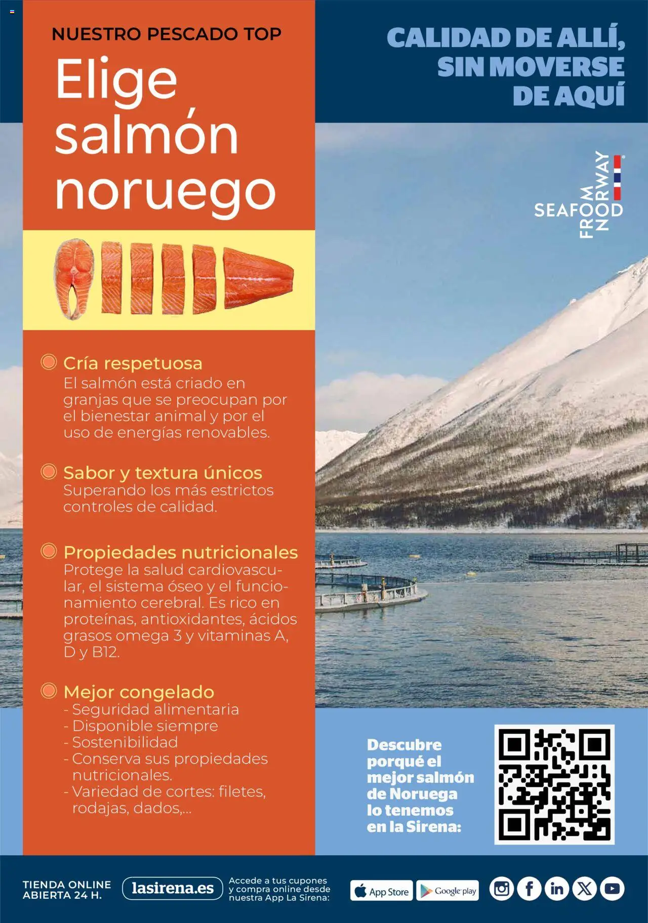 La Sirena folleto │ válido desde el 25.09.2025 | Página: 10 | Productos: Δοχείο φοντί, Pescado
