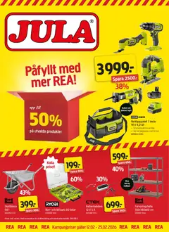 Jula - erbjudanden - Förhandsvisning av reklamblad från butik Jula aktuell från 12.02.2026