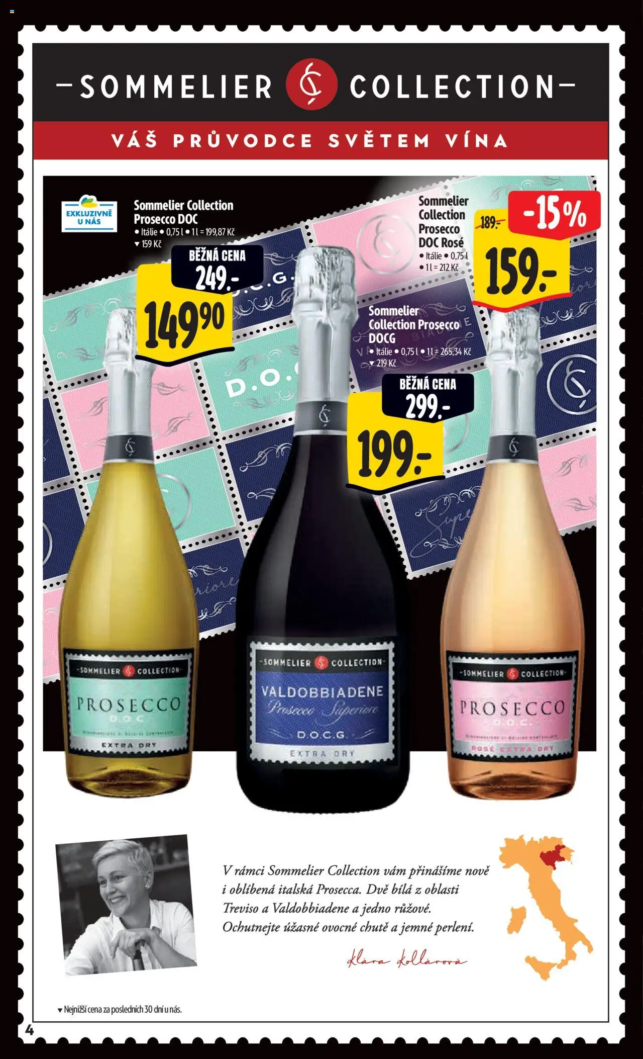 Albert leták - Strakonice od 22.09.2025 | Strana: 9 | Produkty: Prosecco, Prosecco DOC, Prosecco Valdobbiadene
