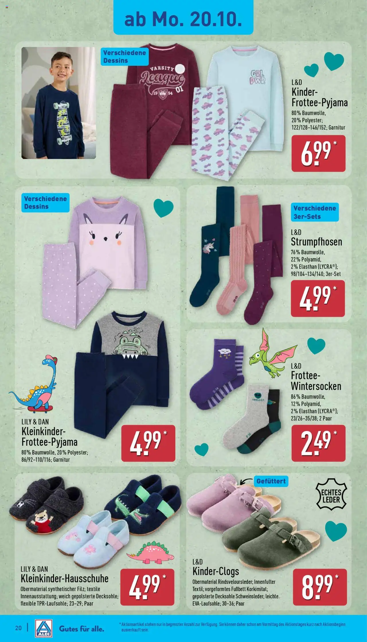 Aldi Prospekt 	 – gültig ab 20.10.2025 | Seite: 20