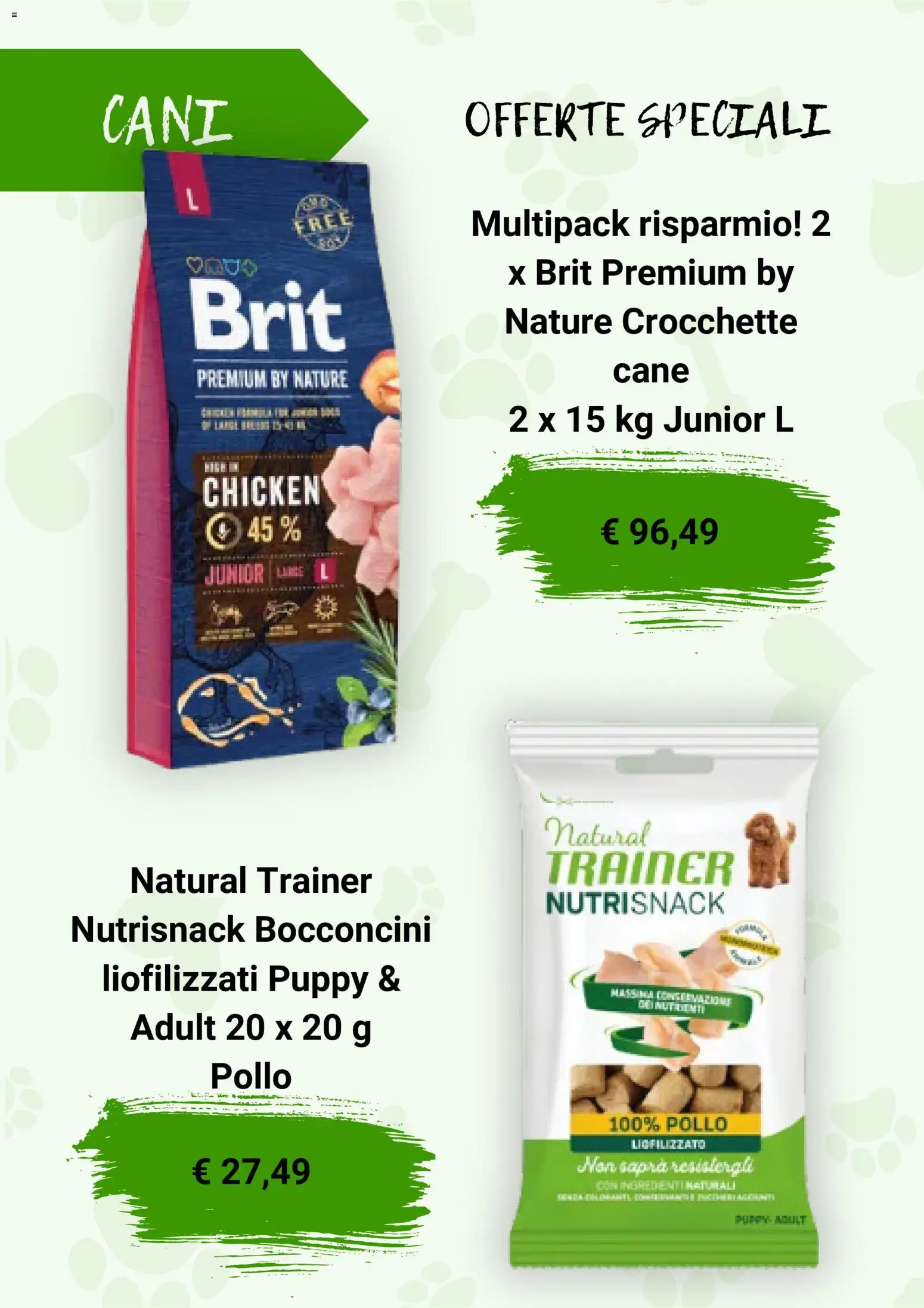 Volantino Zooplus del 16.02.2026 | Pagina: 2 | Prodotti: Pollo, Crocchette