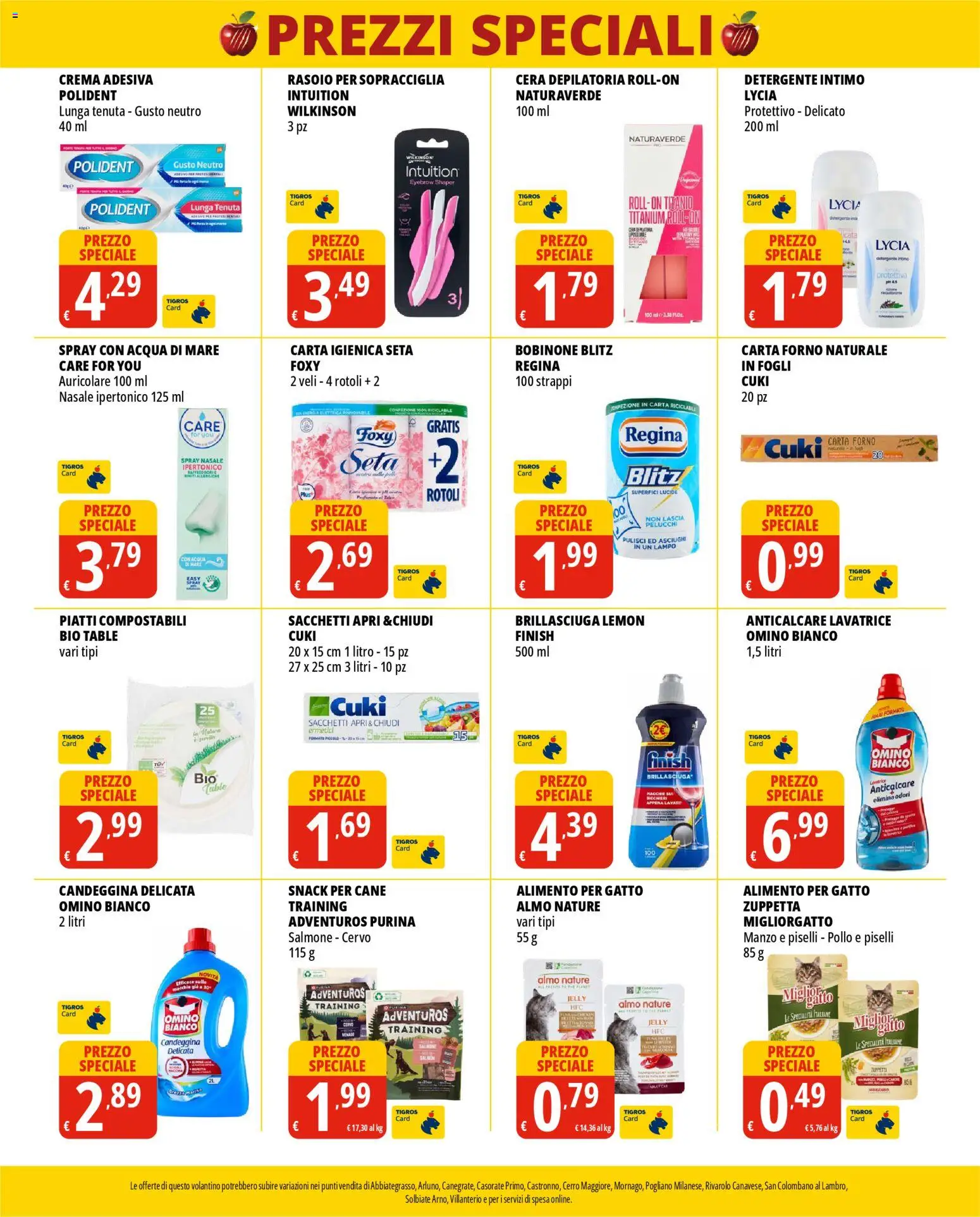 Volantino Tigros del 26.02.2026 | Pagina: 7 | Prodotti: Pollo, Detergente intimo, Detergente, Manzo