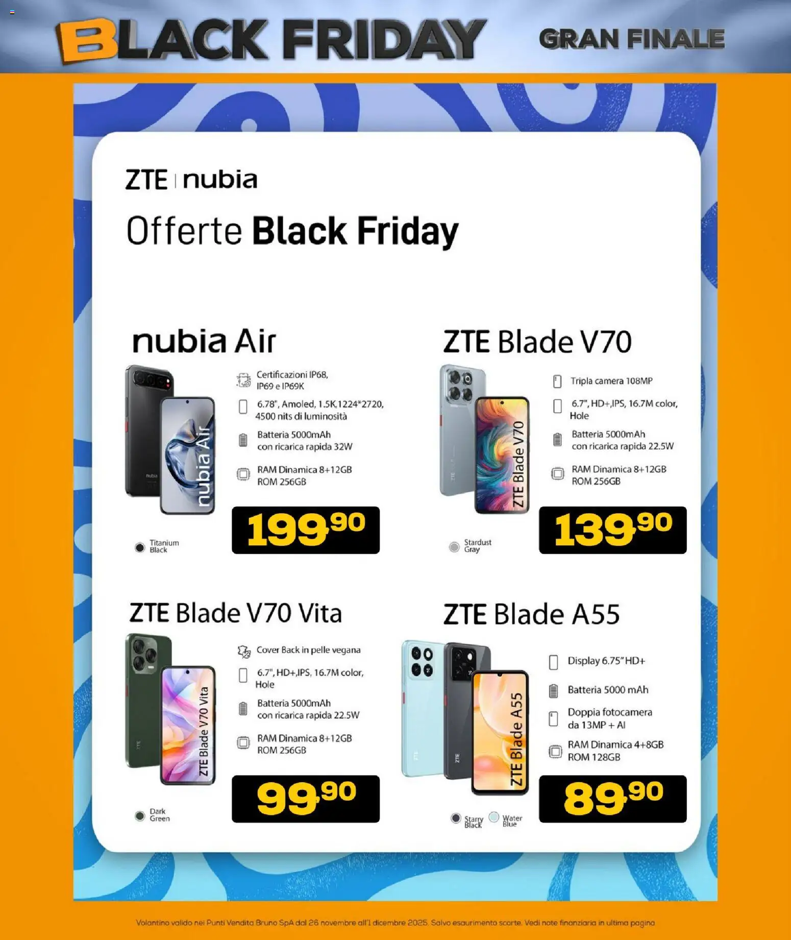 Volantino BRUNO del 26.11.2025 | Pagina: 31 | Prodotti: Fotocamera, Batteria