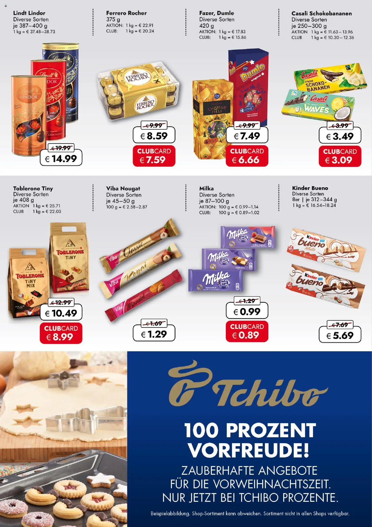 Travel Free Black Friday od 14.11.2025 | Strana: 6 | Produkty: Lindt, Toblerone, Kinder Bueno, Milk chocolate