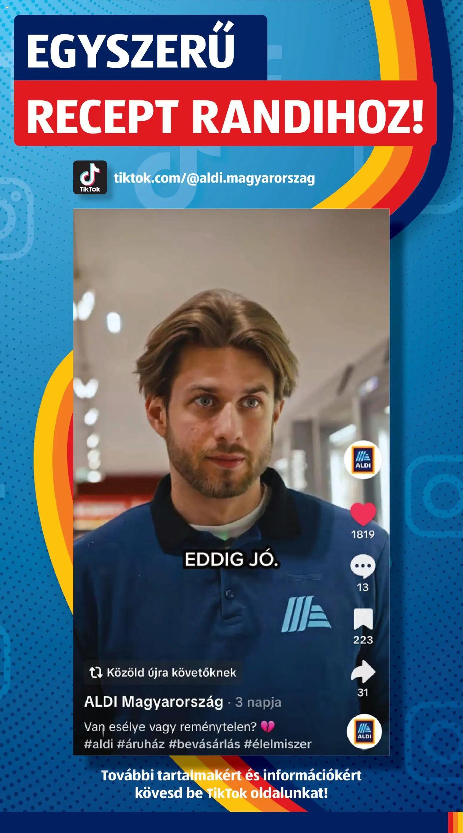 Aldi akciós ujság - amely érvényes a következő dátumtól: 16.04.2026 | Oldal: 35 | Termékek: Videó, Tök