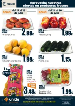Unide folleto │ válido desde el 17.07.2025 | Página: 4 | Productos: Ensalada, Peso