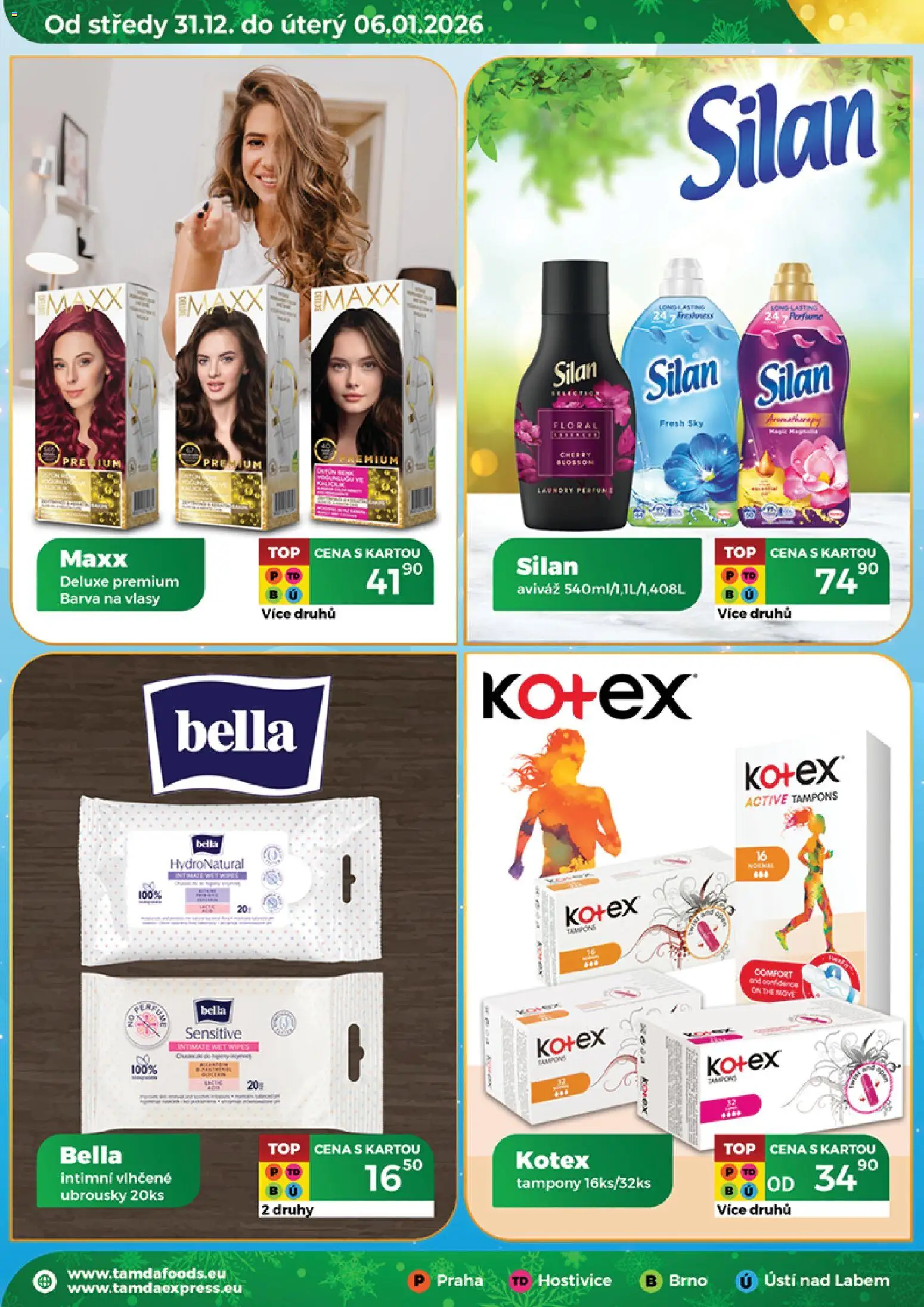 Tamda Foods leták od 31.12.2025 | Strana: 20 | Produkty: Aviváž, Ubrousky, Deluxe, Barva na vlasy