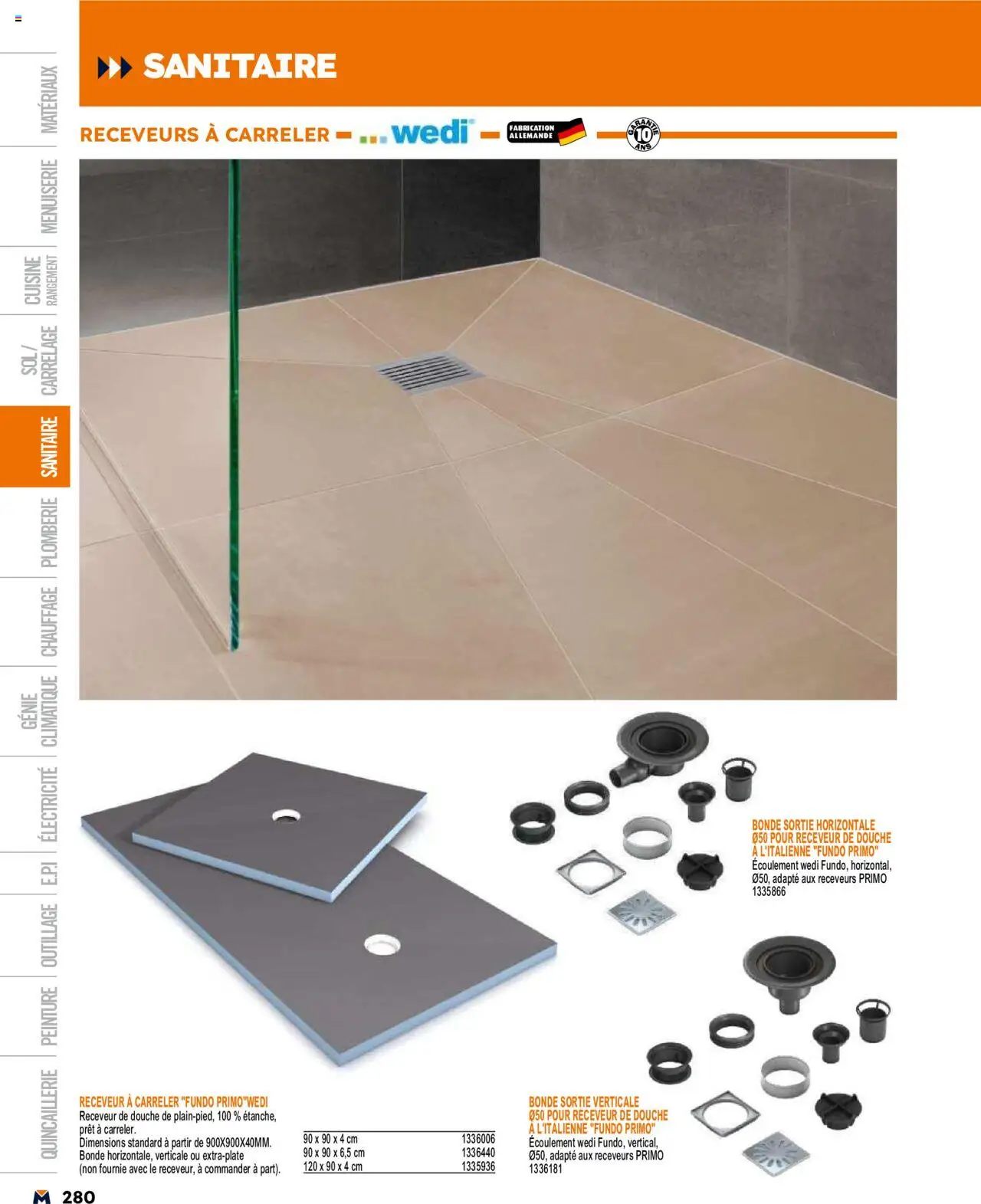  | Page: 280 | Produits: Douche