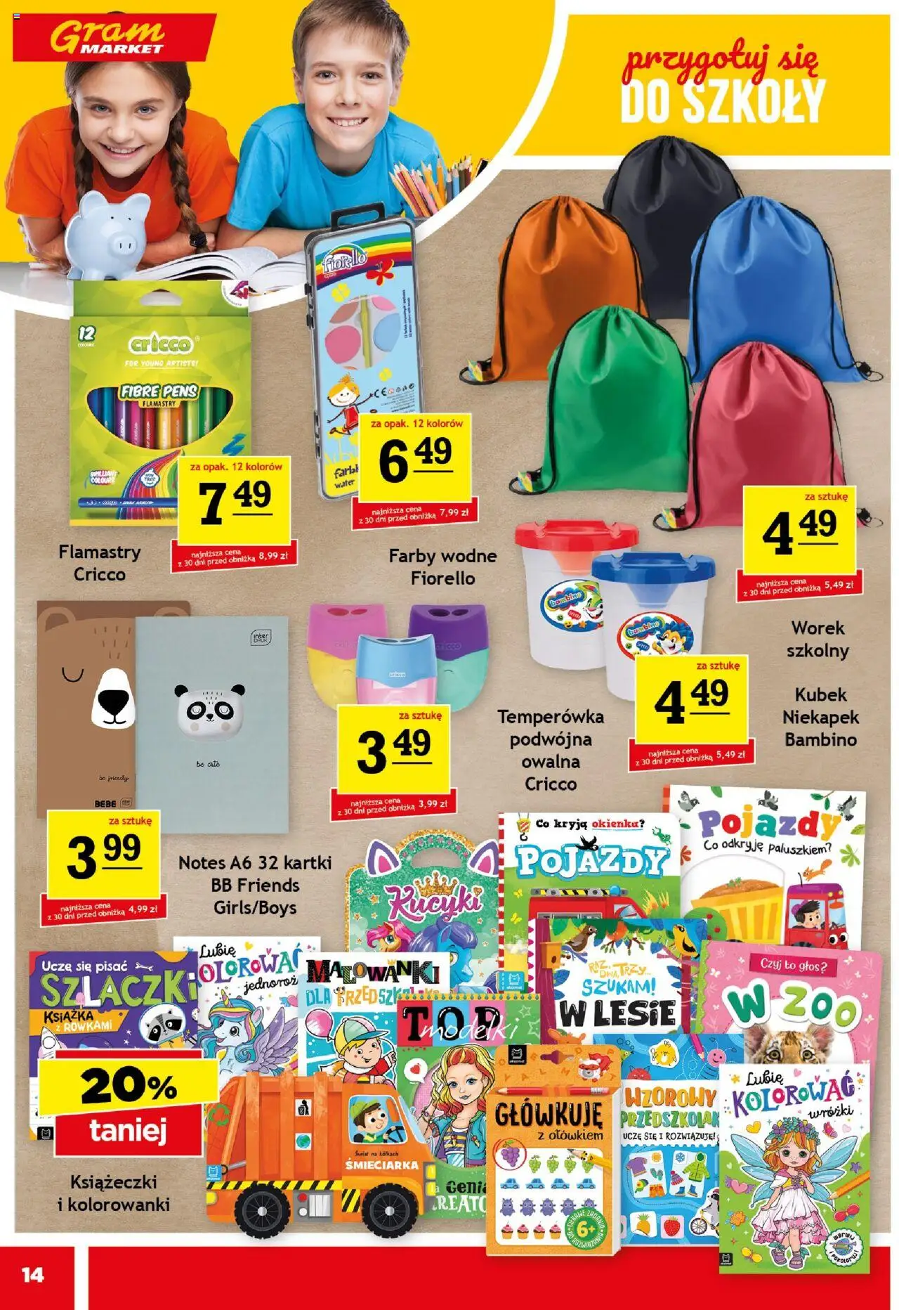 Gram Market Gazetka od 13.08.2025 | Strona: 14 | Produkty: Temperówka