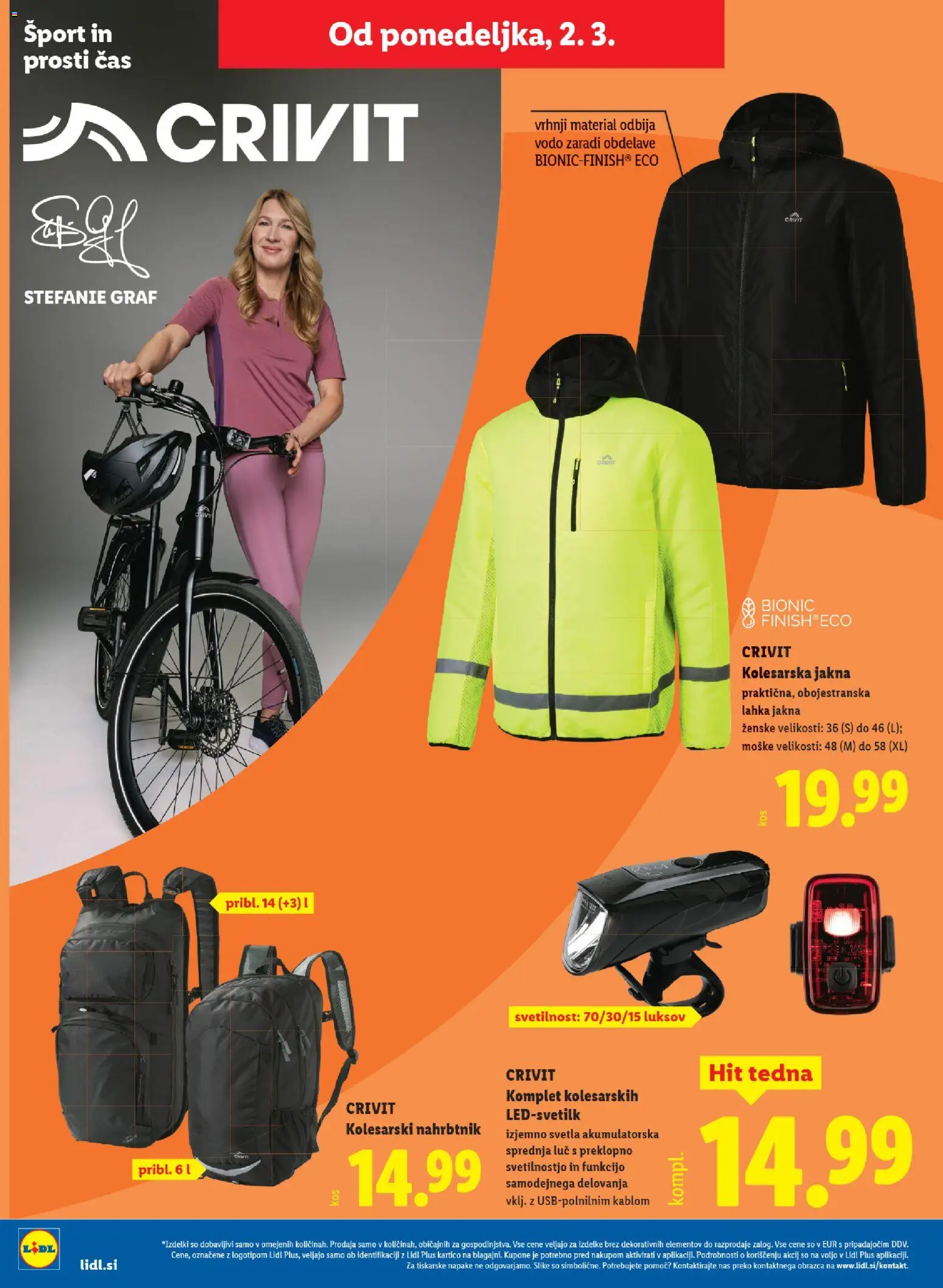 Novi Lidl katalog ponudbe – veljaven od 26.02.2026 | Stran: 60 | Izdelki: Jakna, Nahrbtnik