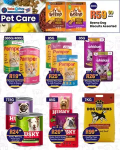 Take n Pay specials catalogue – valid from 12.01.2026 | Page: 19 | Products: Tuna, Steak, Detergente líquido, Cat food