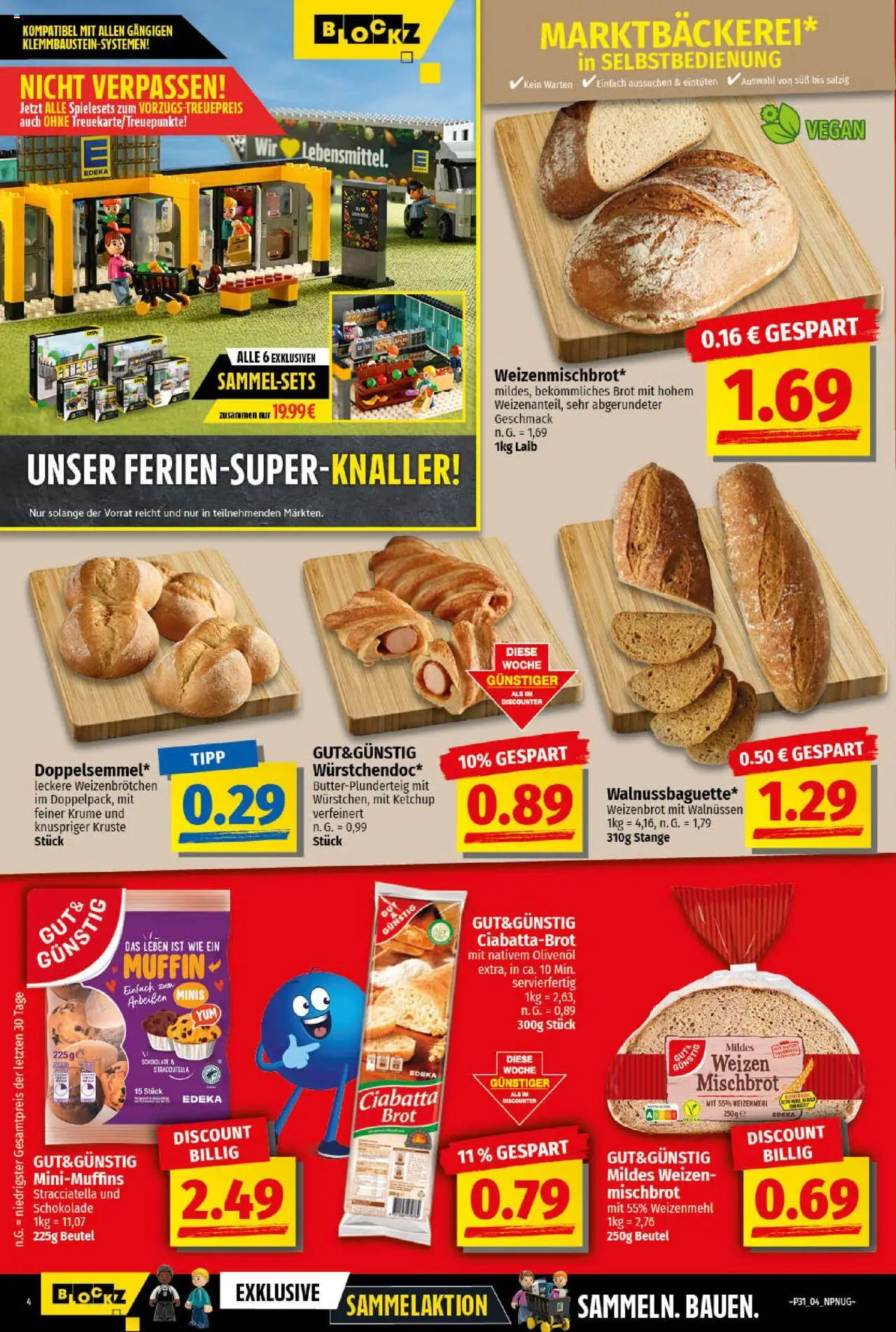 nah & gut Prospekt 	 - gültig ab dem 28.07.2025 | Seite: 4 | Produkte: Schokolade, Olivenol, Weizenmehl, Ketchup