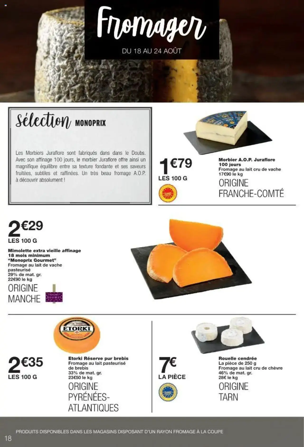  | Page: 18 | Produits: Lait, Fromage