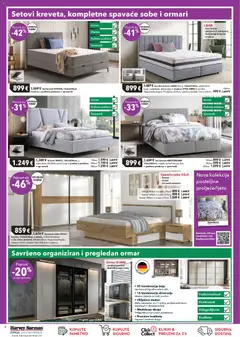 Katalog Harvey Norman - Pregled kataloga iz trgovine Harvey Norman, vrijedi od 19.03.2026 | Stranica: 8 | Proizvodi: Krevet, Ormar, Spavaća soba, Vrata