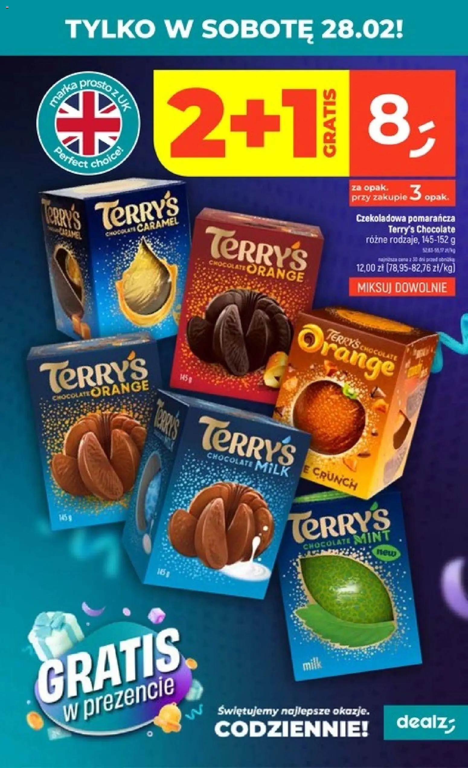 Dealz Gazetka od 26.02.2026 | Strona: 5 | Produkty: Czekoladowa