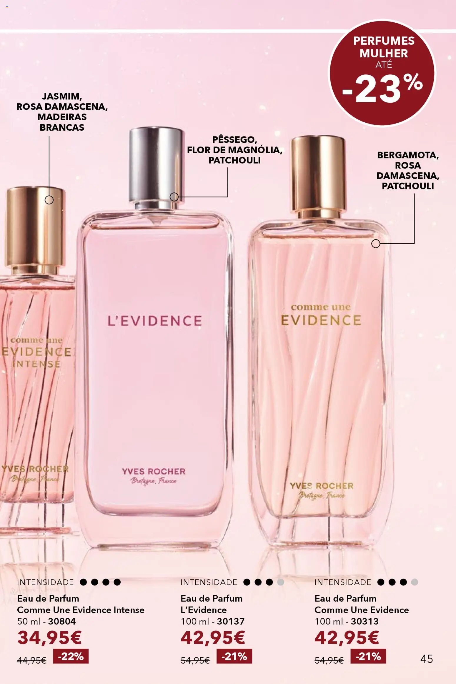 Yves Rocher catálogo 15 │ válido de 30.11.2025 | Página: 45 | Produtos: Perfumes, Madeiras