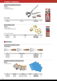 Anteprima del volantino Einhell volantino Accessori  valido a partire dal 17.03.2026 | Pagina: 184 | Prodotti: Spatola