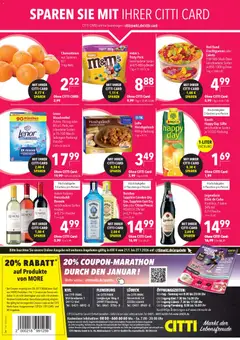CITTI Markt Prospekt 	 ab 21.01.2026 gültig | Seite: 18 | Produkte: Lenor, Waschmittel, Gin, Uhr