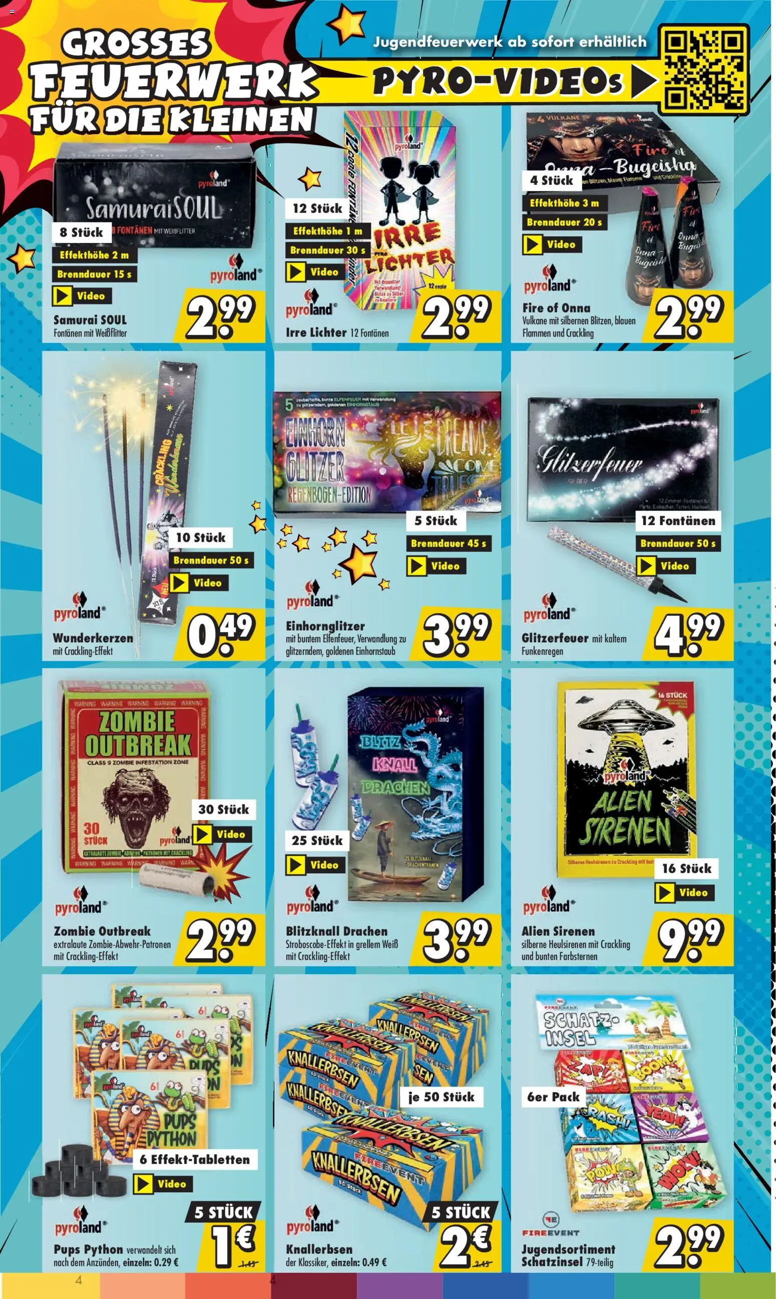 Mäc Geiz Feuerwerksverkauf – gültig ab 29.12.2025 | Seite: 4 | Produkte: Video