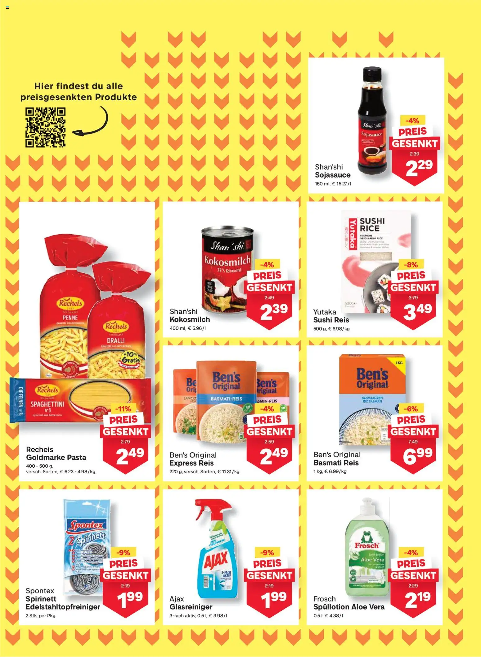 MPREIS Steyr gültig ab 30.01.2026 | Seite: 9 | Produkte: Pasta, Reis