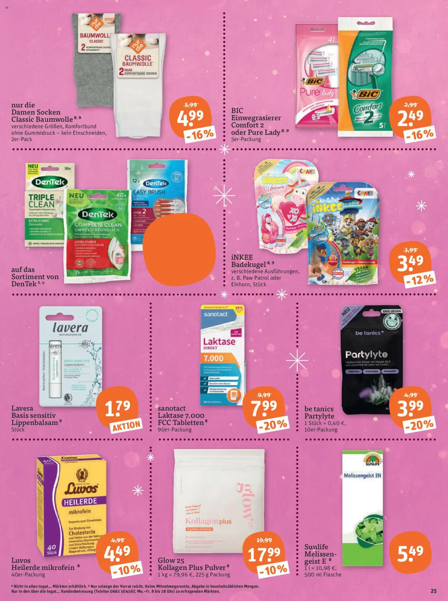 Tegut Prospekt – gültig ab 01.12.2025 | Seite: 27 | Produkte: Socken, Telefon, Uhr, Lippenbalsam