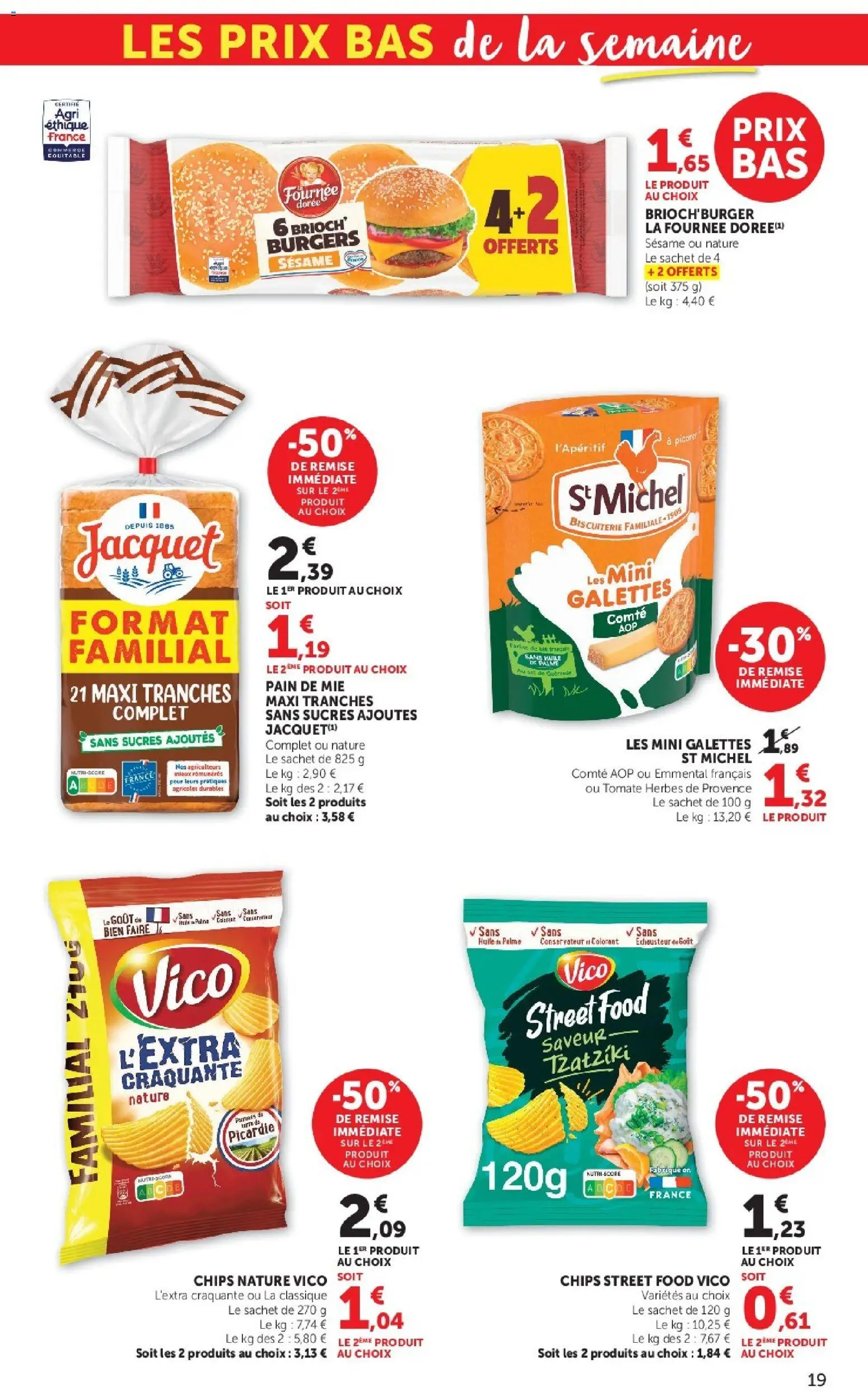 {H1} | Page: 19 | Produits: Emmental, Herbes de provence, Pain de mie, Huile