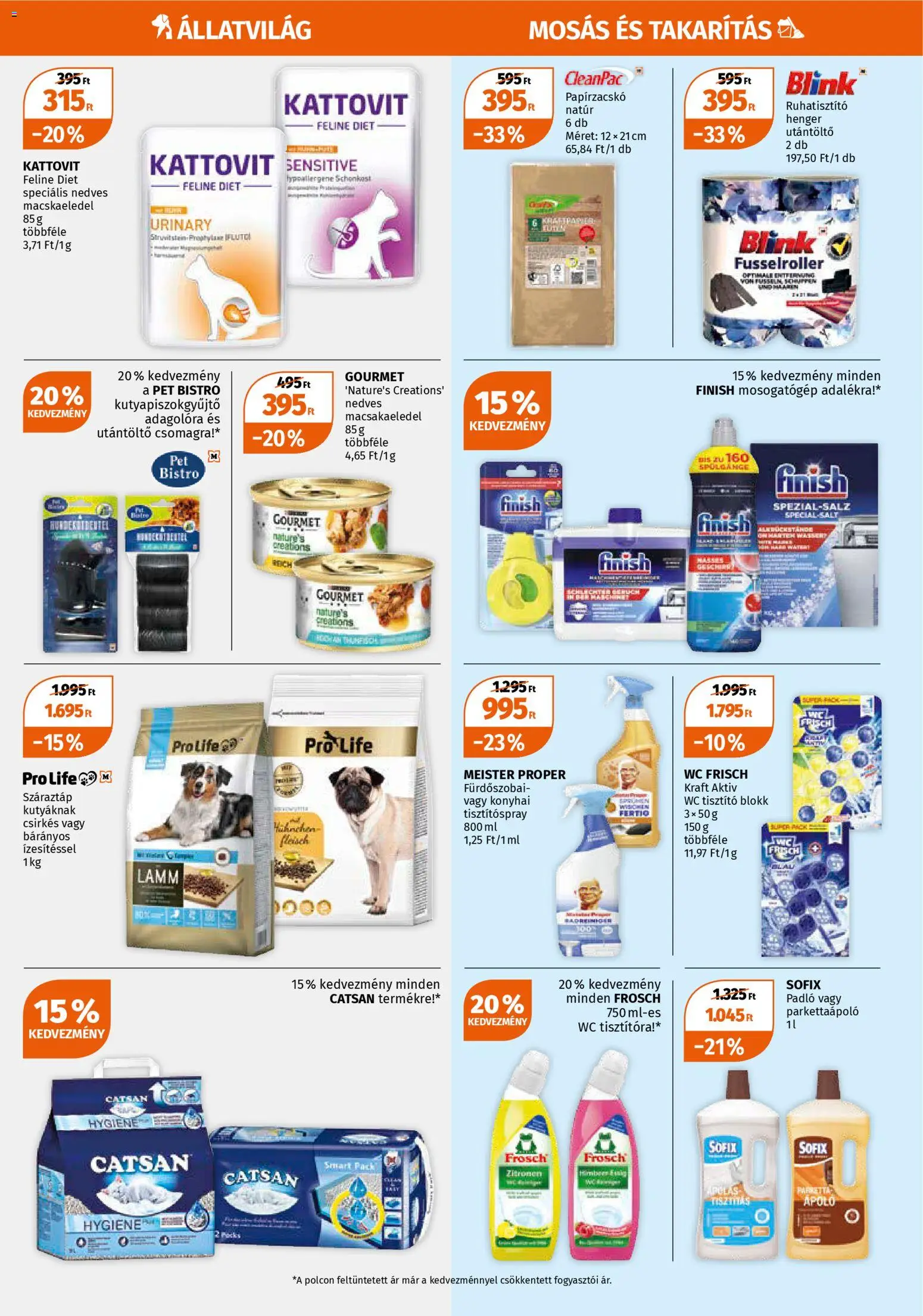 Müller akciós ujság - amely érvényes a következő dátumtól: 10.11.2025 | Oldal: 9 | Termékek: Macskaeledel, Mosogatógép, WC