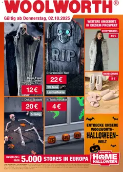 Woolworth Halloween ab 02.10.2025 gültig