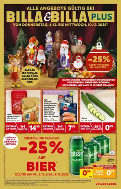 Billa Flugblatt - Wien ab 04.12.2025 gültig