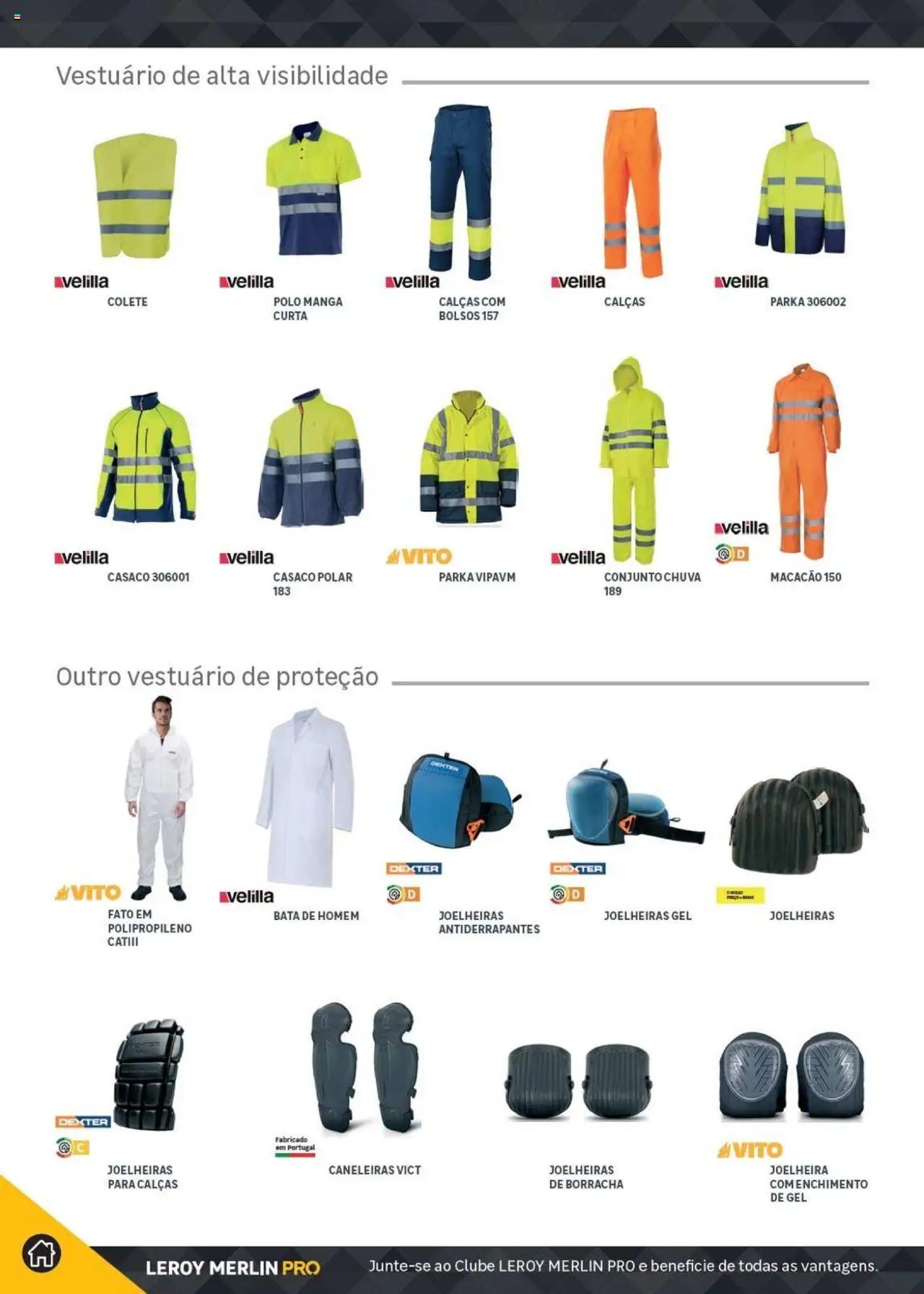 Leroy Merlin Catálogo │ válido de 18.11.2024 | Página: 384 | Produtos: Casaco, Calças, Colete, Fato