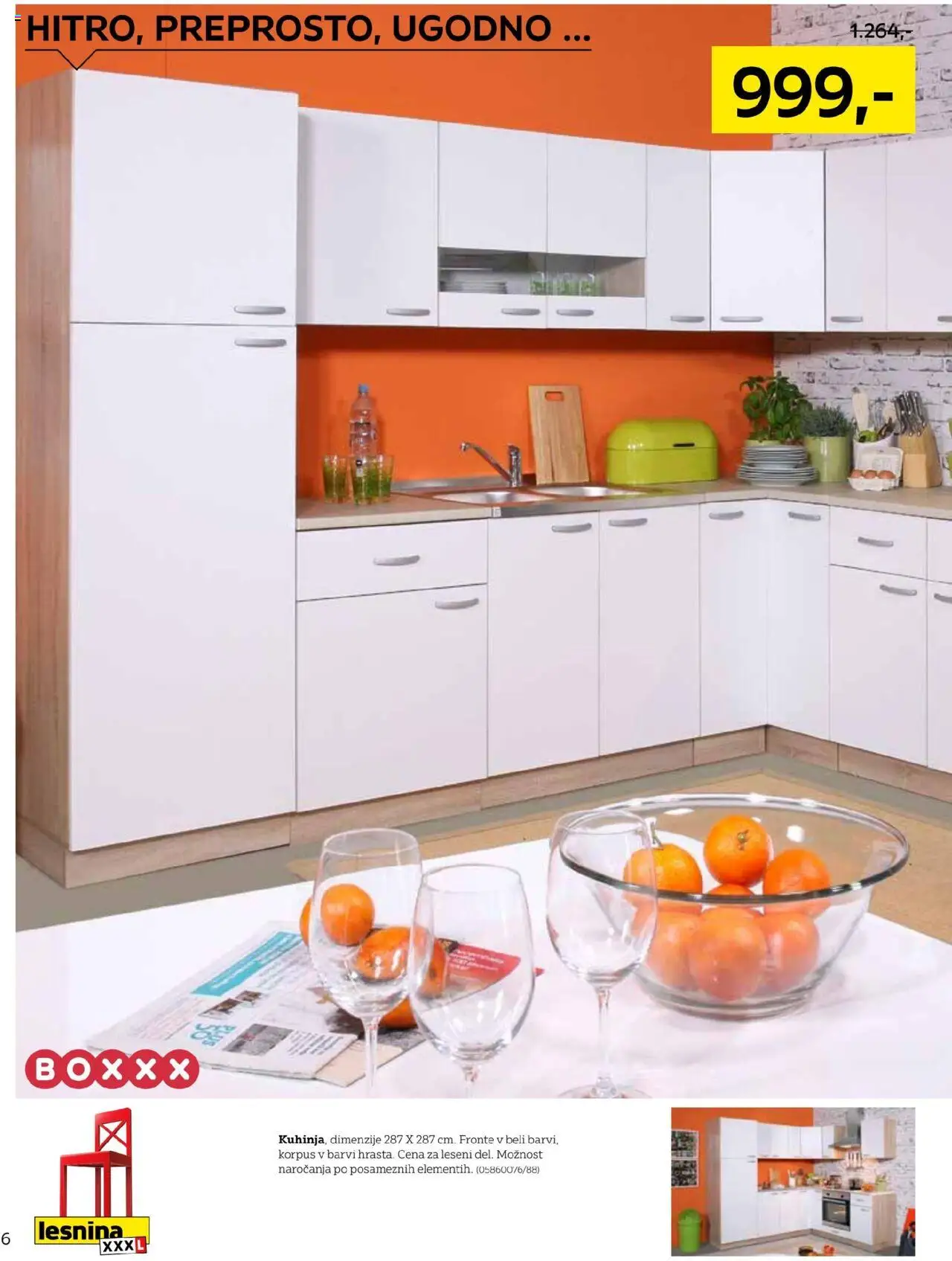 XXXL Lesnina katalog popolna kuhinja │ velja od 19.08.2025 | Stran: 6
