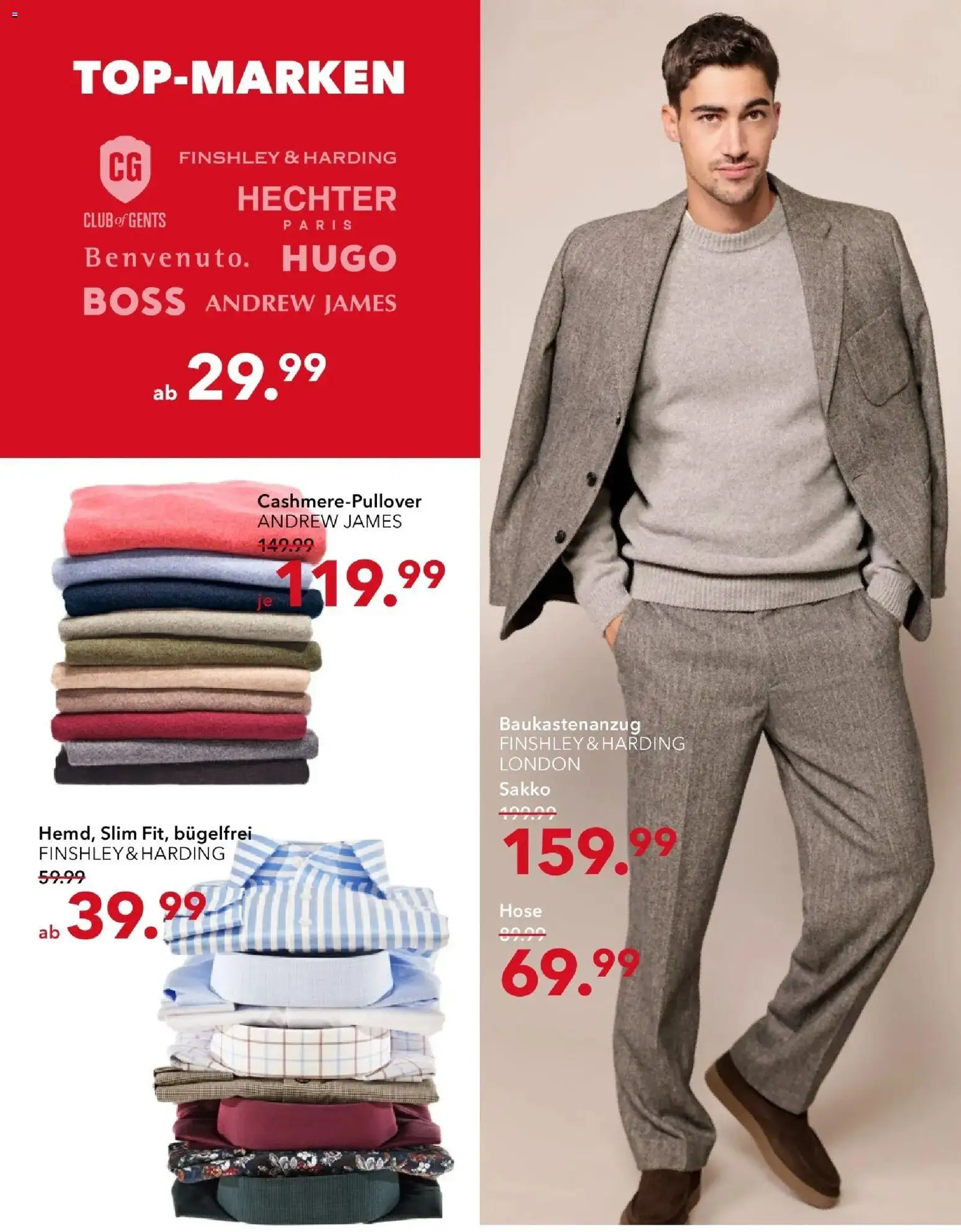 Peek & Cloppenburg - Peek & Cloppenburg: Sale – gültig ab 25.12.2025 | Seite: 19 | Produkte: Sakko, Hose, Hugo