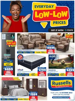 Russells specials catalogue – valid from 18.09.2025