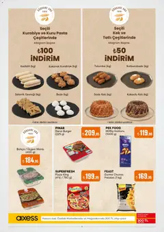 03.12.2025 tarihinden itibaren geçerli olan Özdilek kataloğu önizlemesi | Sayfa: 13 | Ürünler: Pizza, Kurabiye, Patates