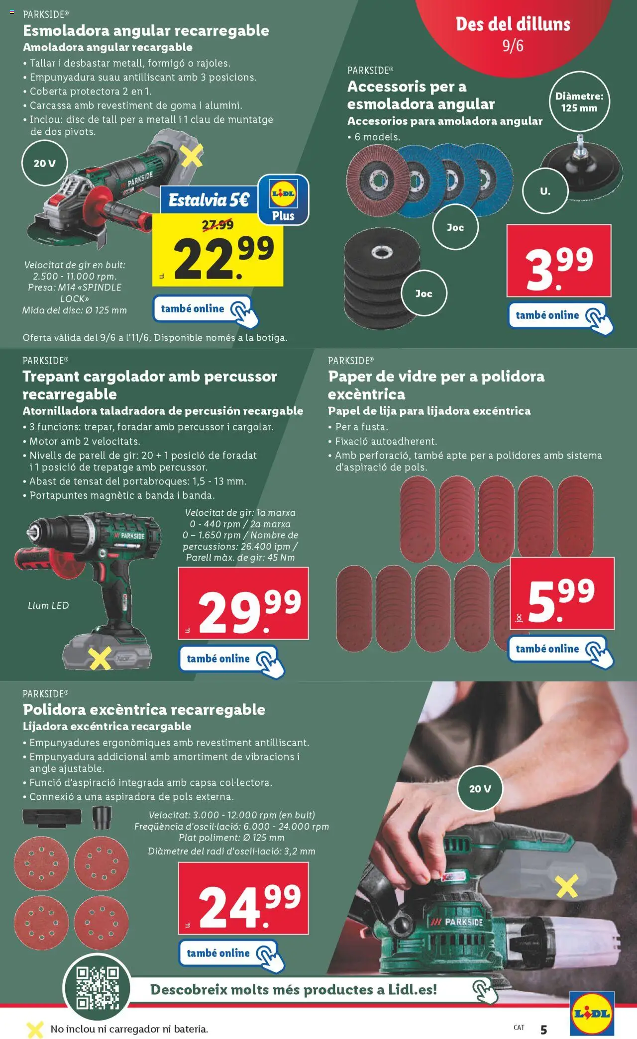 Lidl catálogo BCN │ válido desde el 09.06.2025 | Página: 39 | Productos: Aspiradora