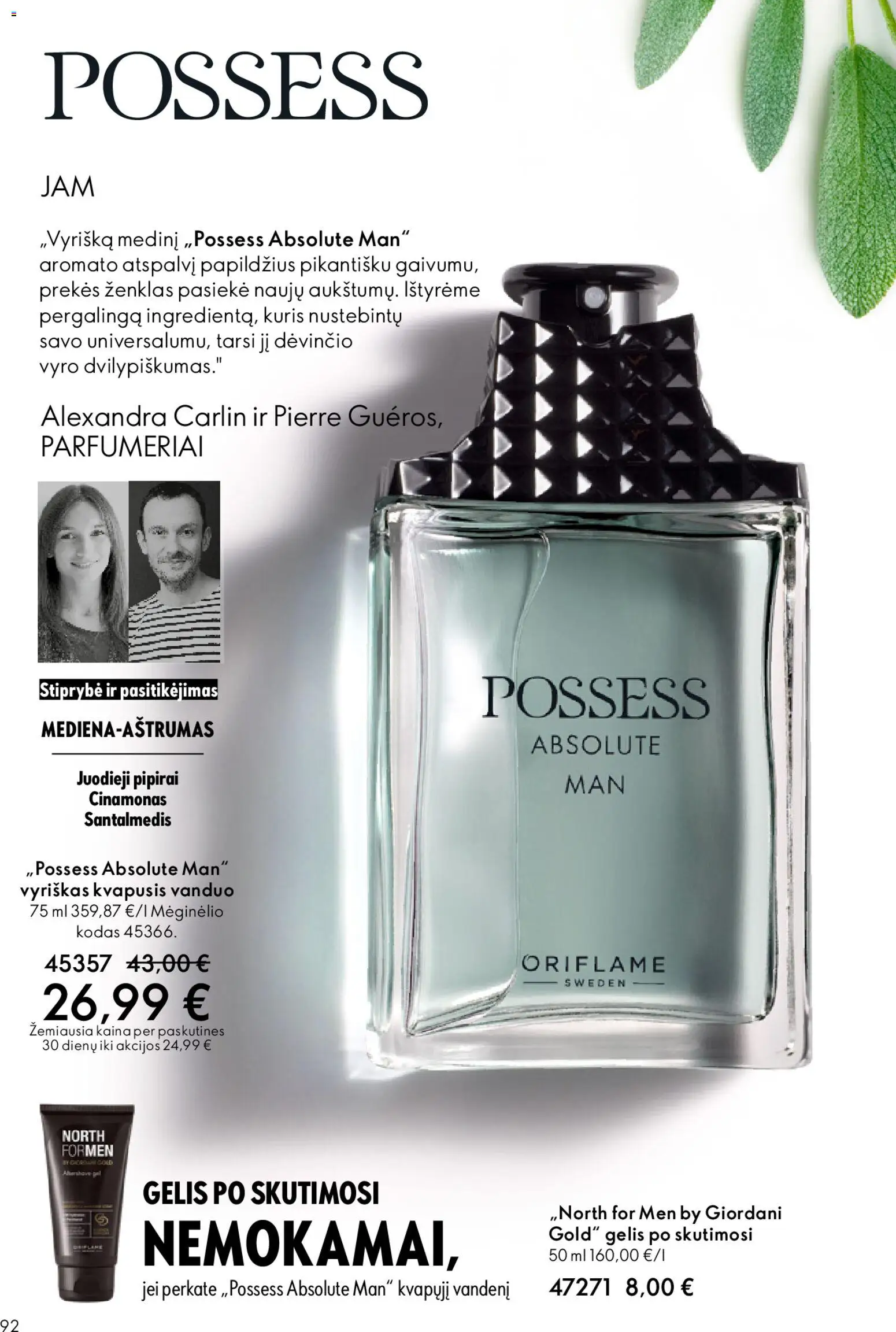 Oriflame akcijos nuo 18.02.2026 | Puslapis: 92 | Prekių: Kvapusis vanduo