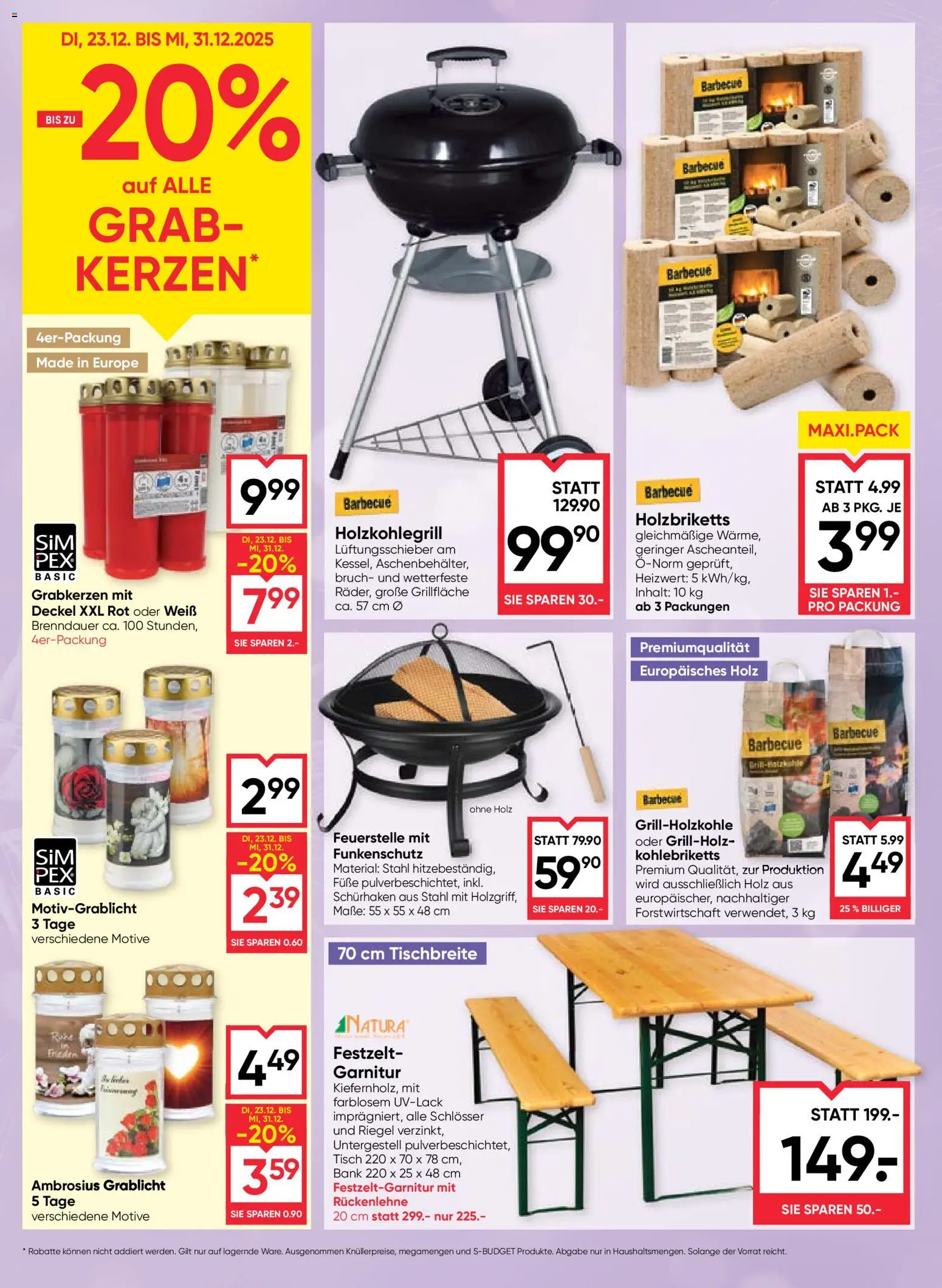 Maximarkt Flugblatt gültig ab 23.12.2025 | Seite: 22 | Produkte: Marhalábszár, Tisch