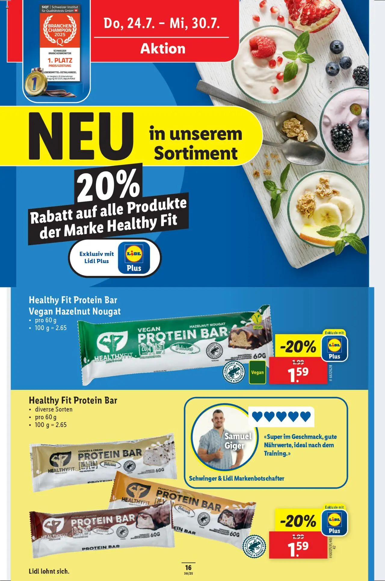 Lidl Aktionen ab 24.07.2025 | Seite: 18 | Produkte: Butter