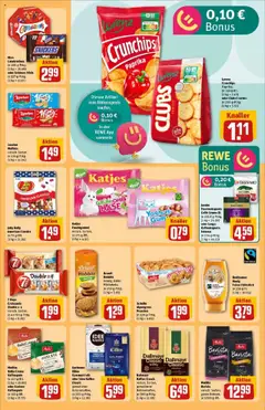Rewe prospekt Schwerin	 - gültig ab dem 13.07.2025 | Seite: 29 | Produkte: Celebrations, Snickers, Waffeln, Chips