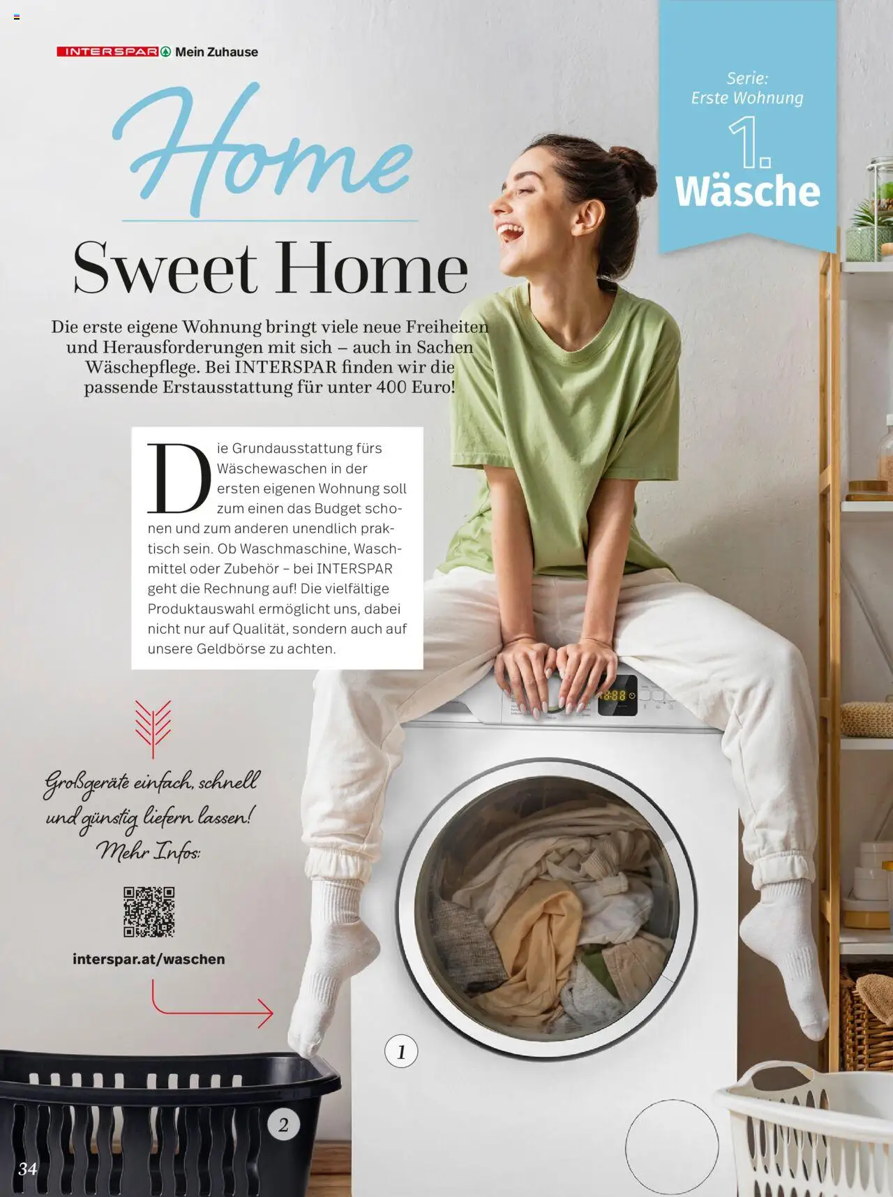 Interspar Mein Zuhause Magazin Frühling 2025 gültig ab 28.04.2025 | Seite: 34 | Produkte: Tisch
