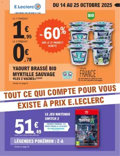 E.Leclerc - Prévisualisation de E.Leclerc catalogue semaine 42 valide à partir de 14.10.2025